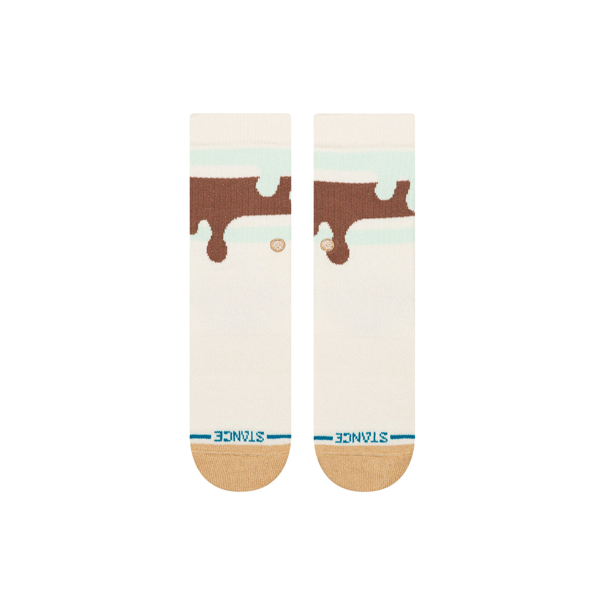 Stance | Melty Kids Crew Sock Off White