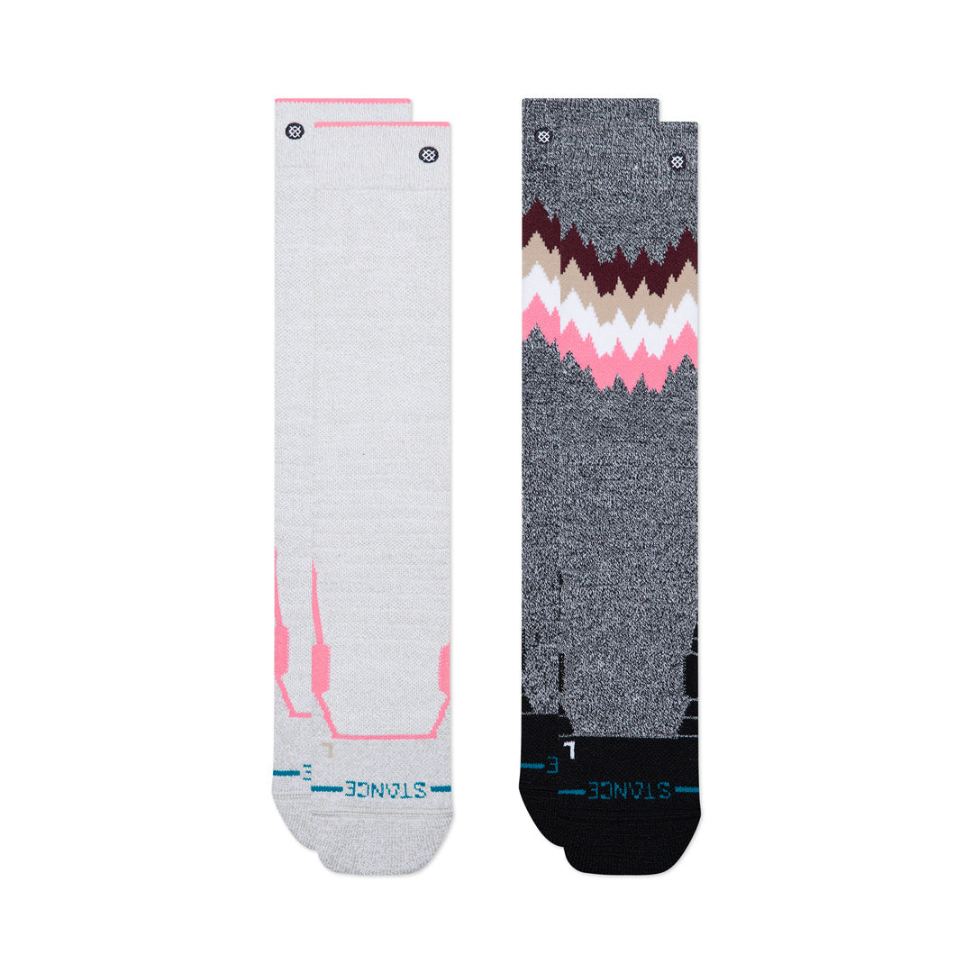 Stance | Kids 2X Mid Poly Sock 2 Pack Grey