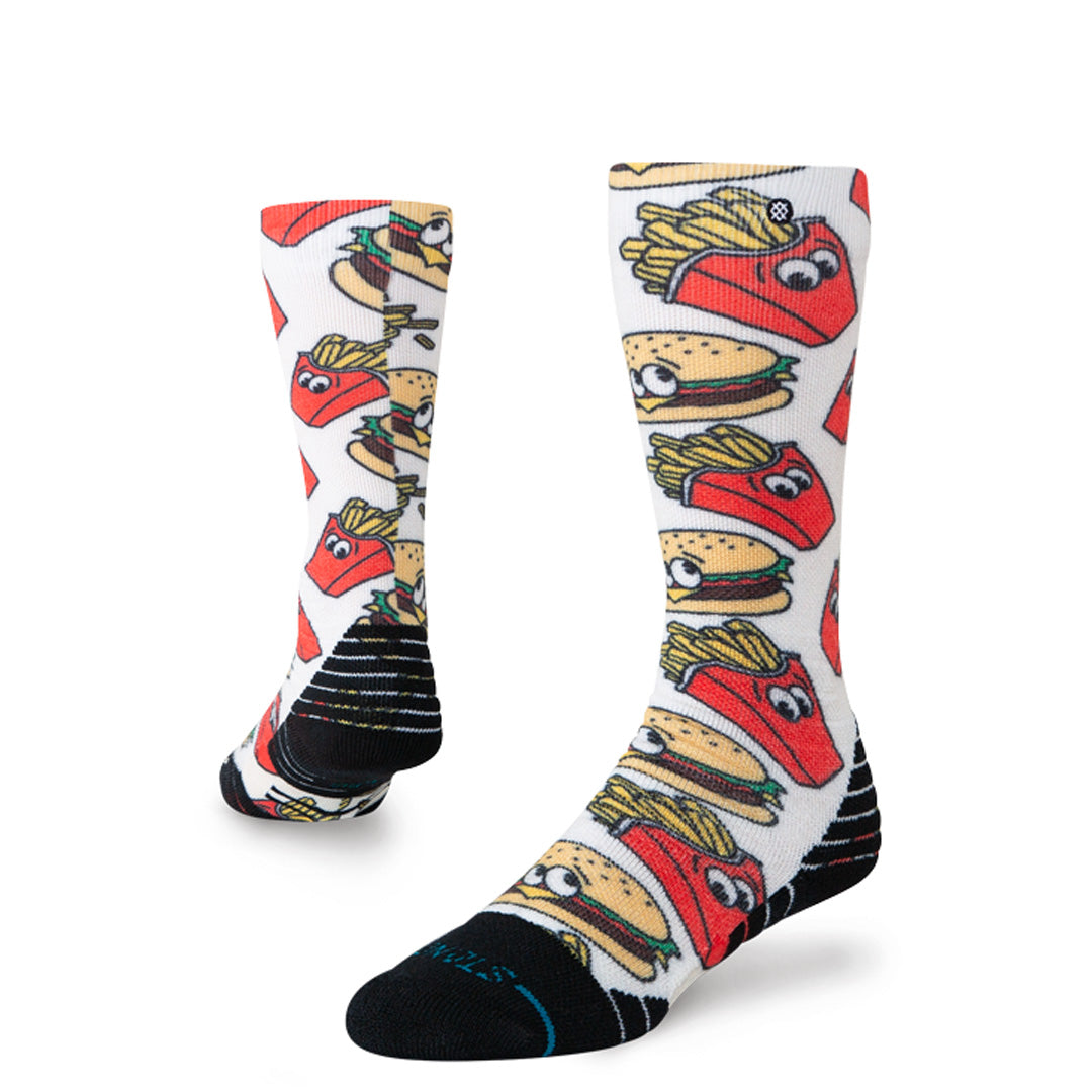 Stance | Kids Combo Meal Mid Poly Snow Sock Red