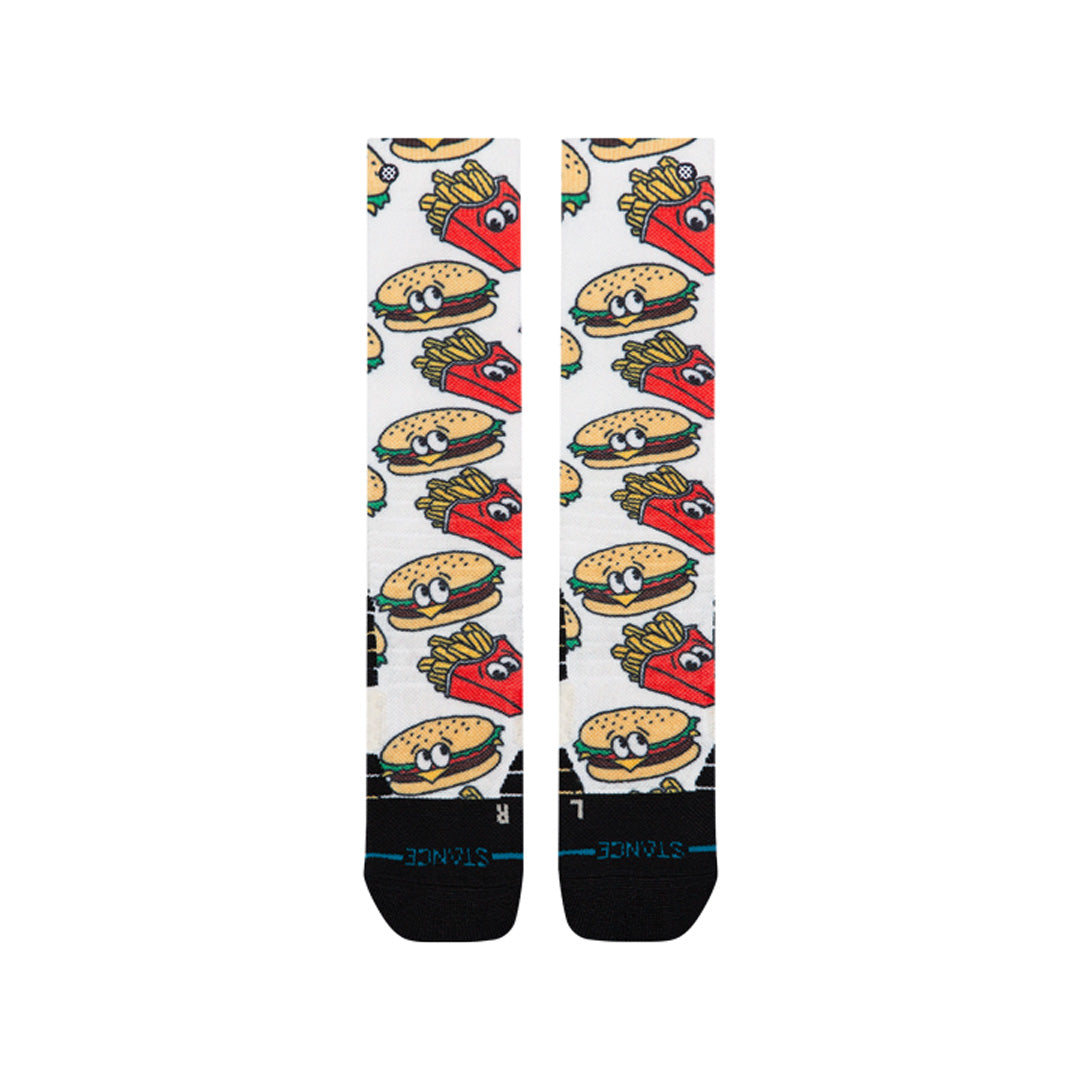 Stance | Kids Combo Meal Mid Poly Snow Sock Red