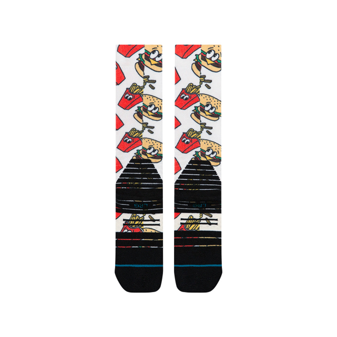 Stance | Kids Combo Meal Mid Poly Snow Sock Red