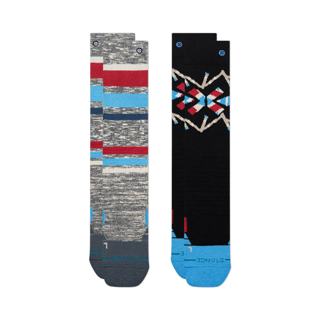 Stance | Kids Stripe Up Mid Poly Sock 2 Pack Windward Blue