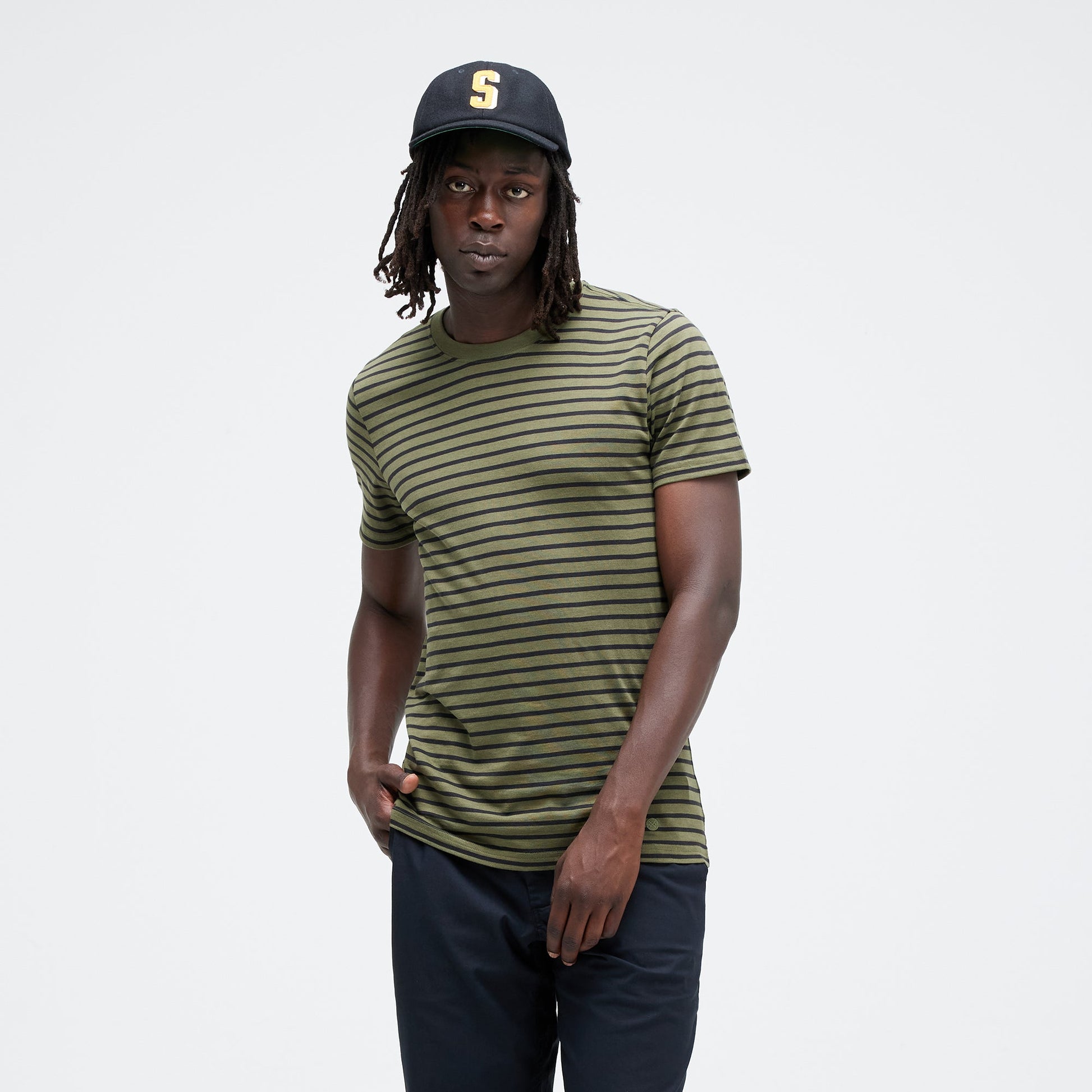 Stance Butter Blend T-Shirt Green |model