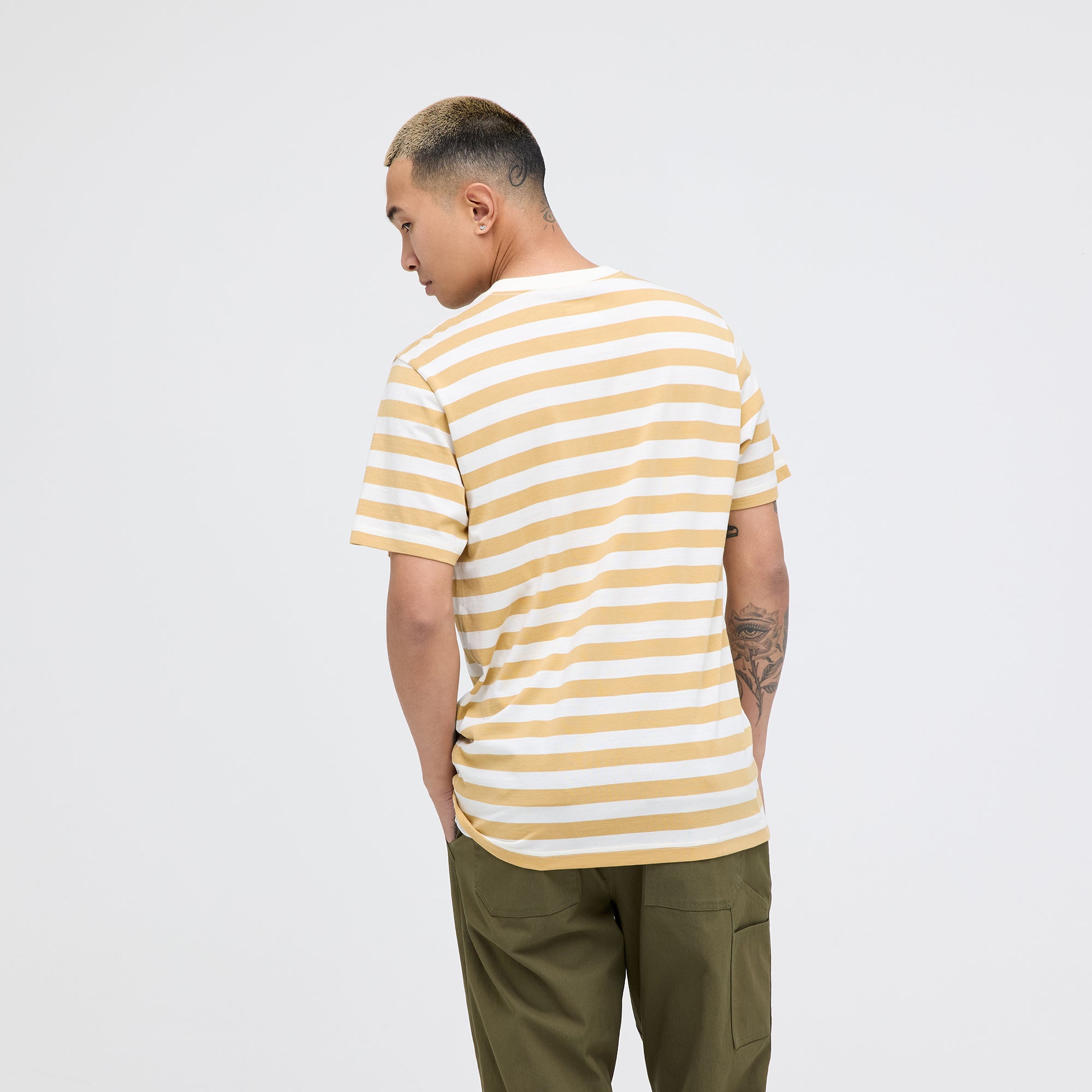 Stance Premiere Tee Khaki Canvas |model