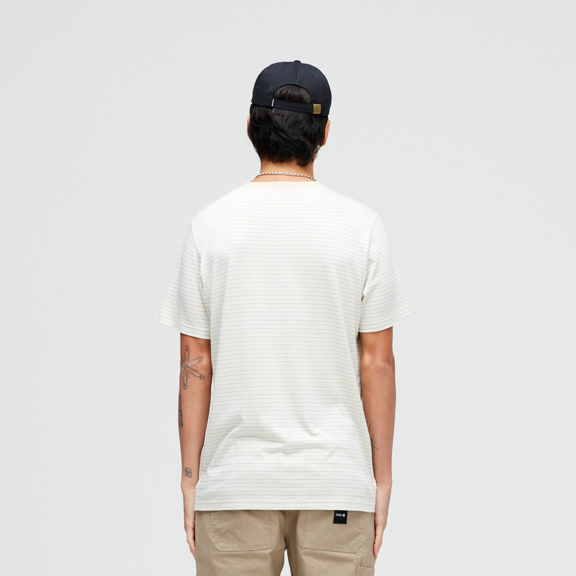 Stance Butter Blend T-Shirt Light Blue |model