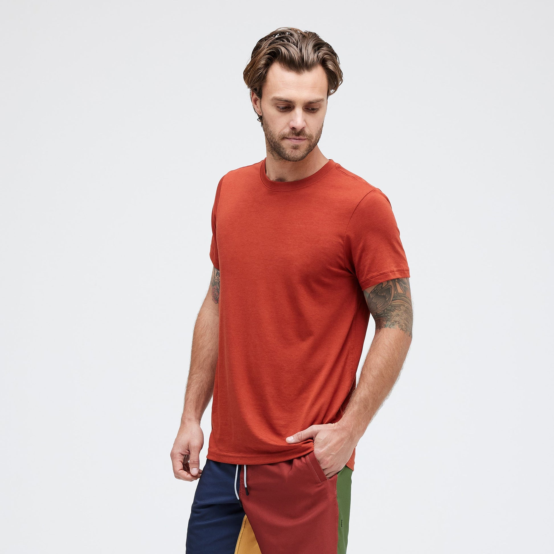 Stance Butter Blend T-Shirt Rust |model