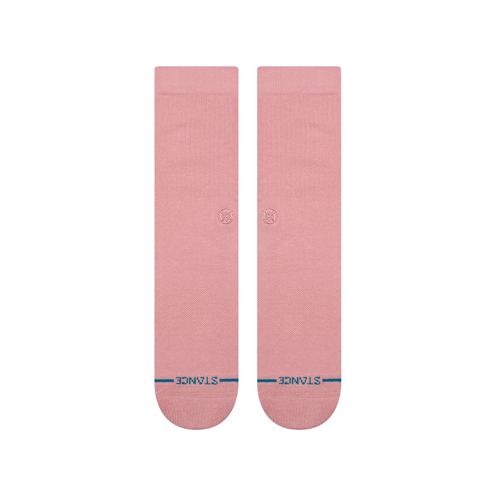 Stance Icon Crew Sock Dusty Rose