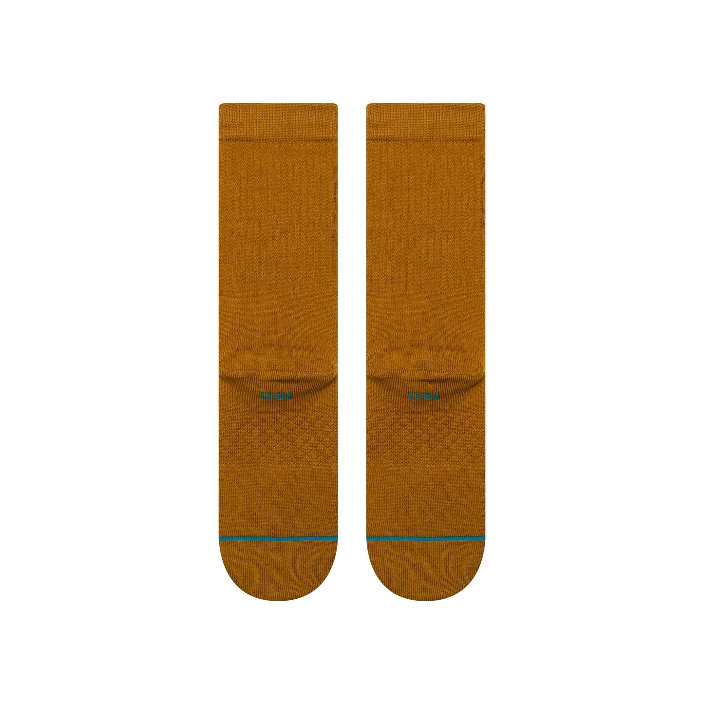 Stance Icon Crew Sock Gold Canvas