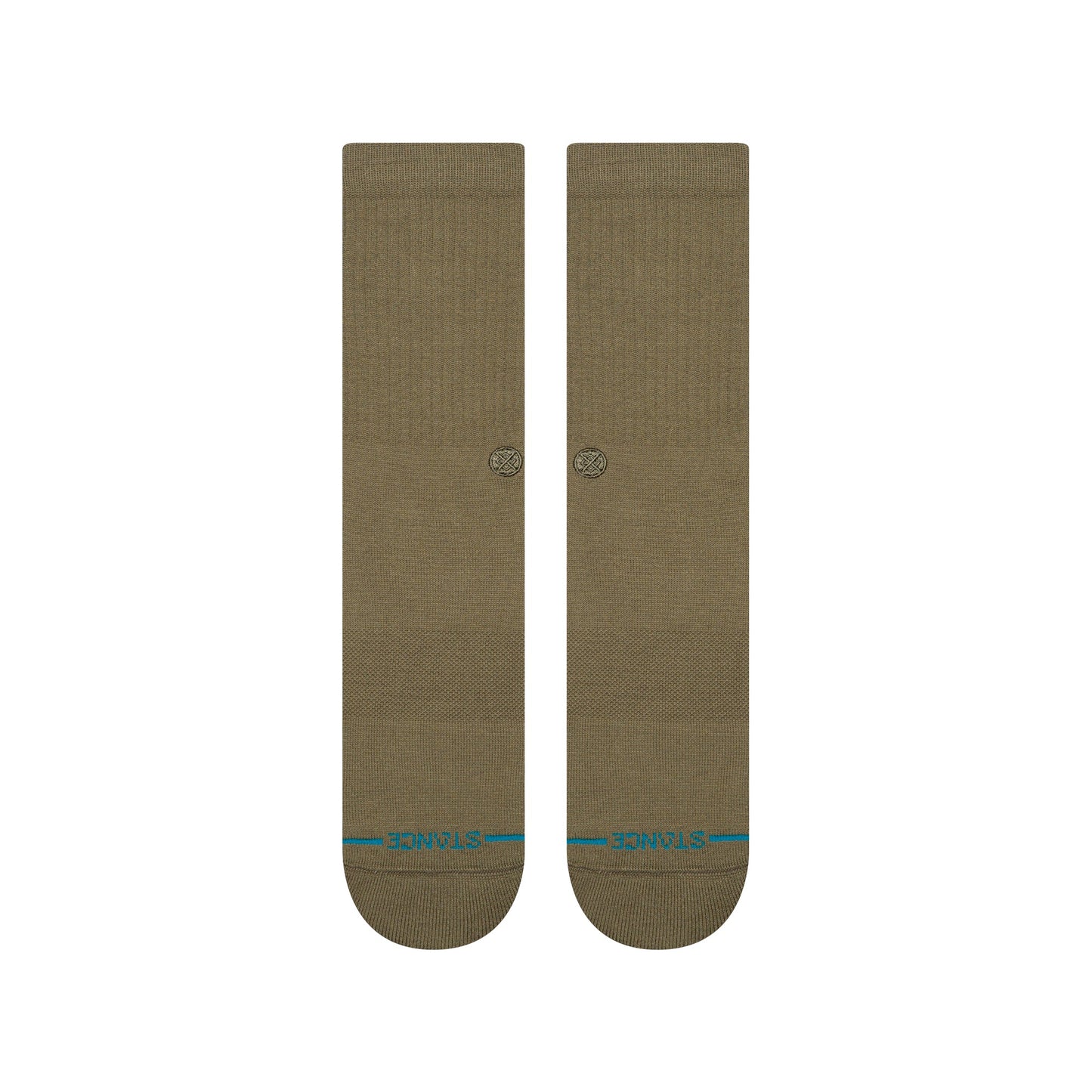 Stance Icon Crew Sock Green