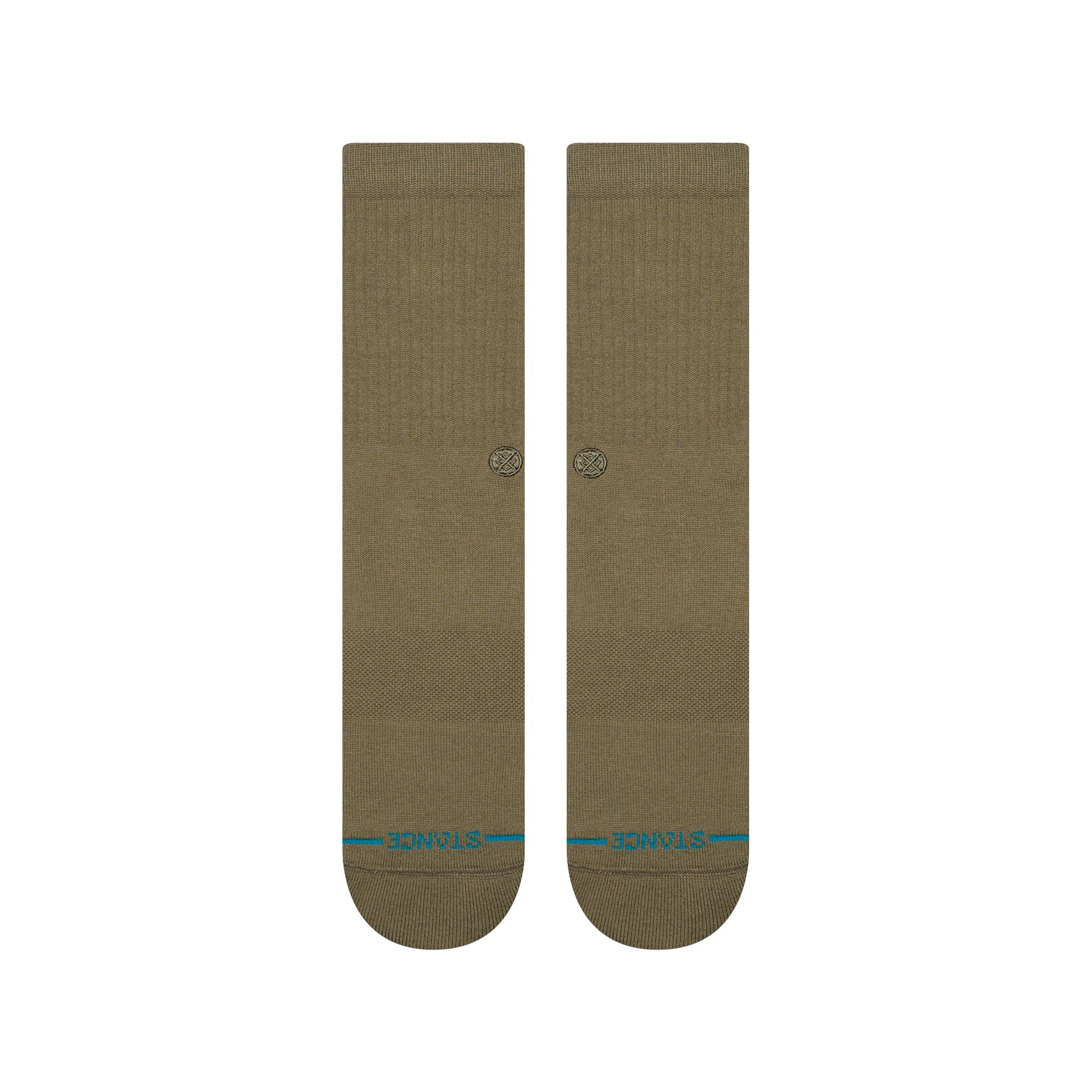 Stance Icon Crew Sock Green