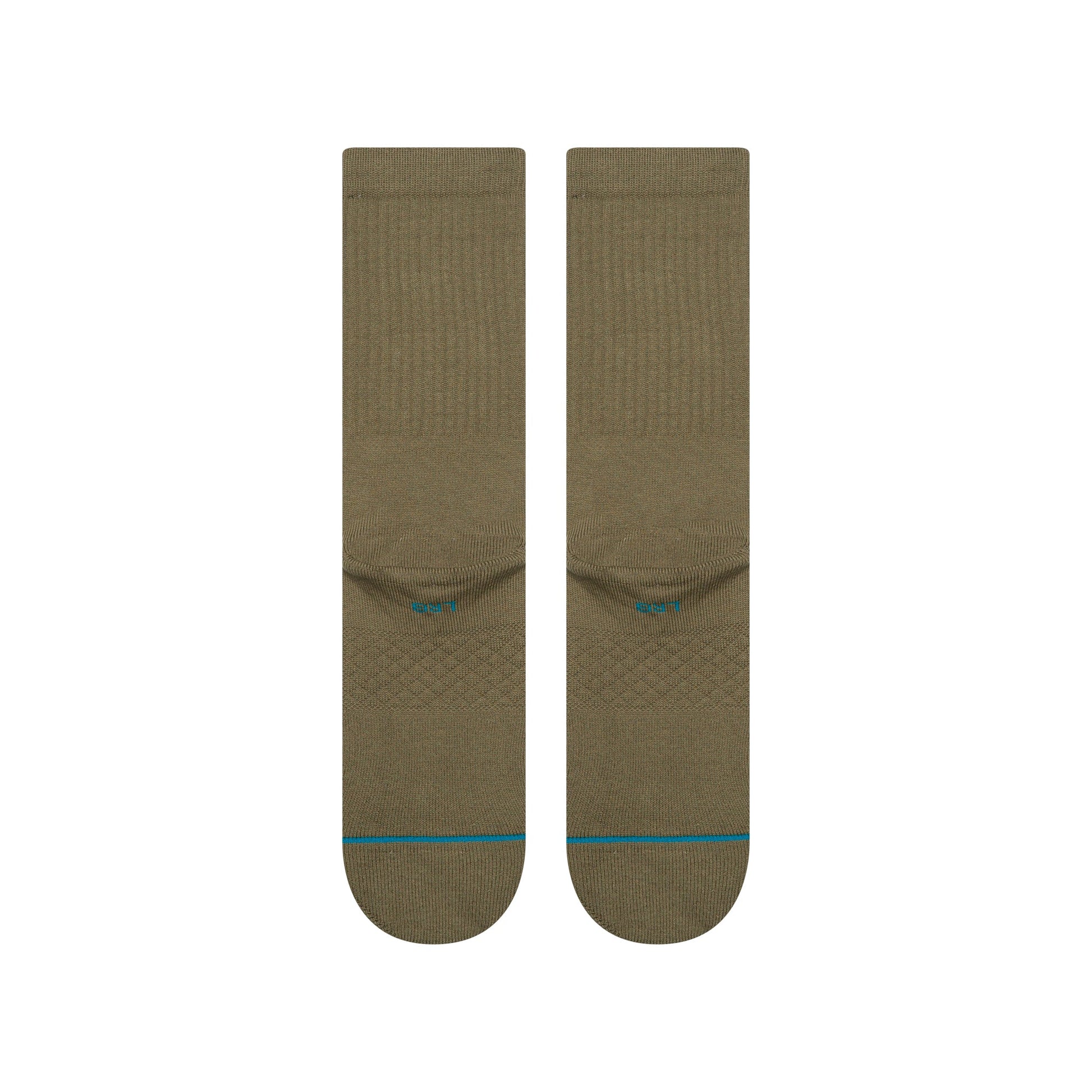 Stance Icon Crew Sock Green