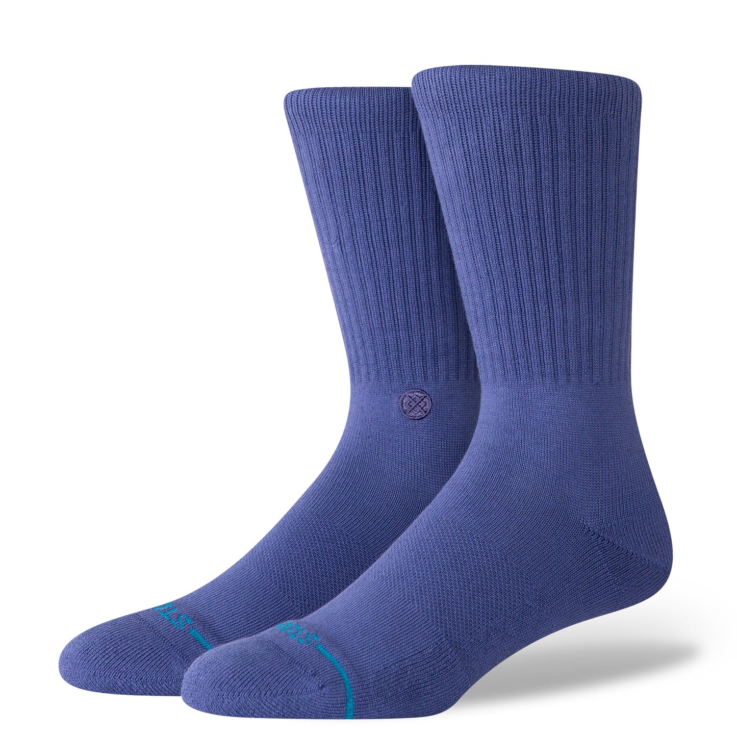 Stance Icon Crew Sock Indigo 2