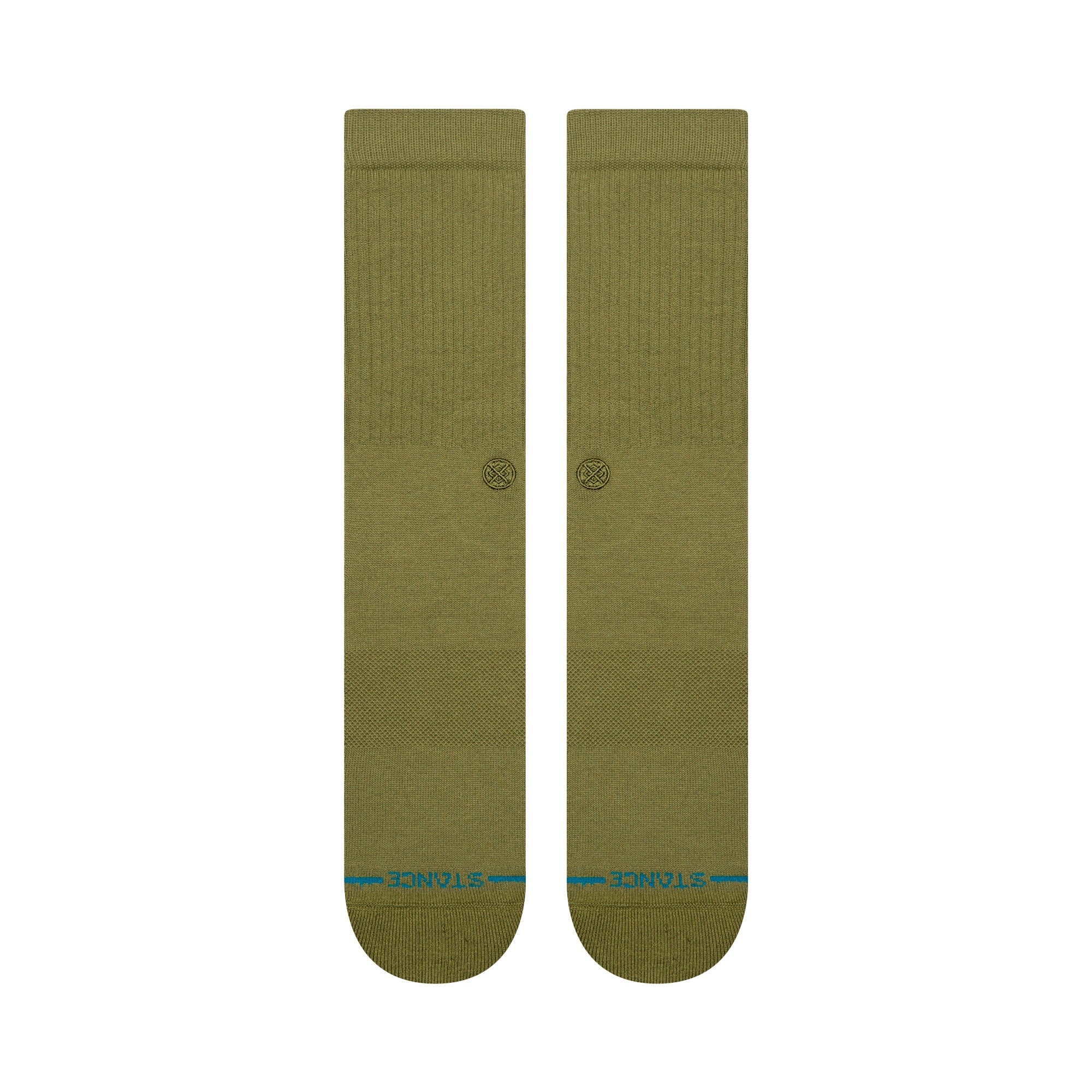 ICON CREW SOCK Pack of 6 Olive