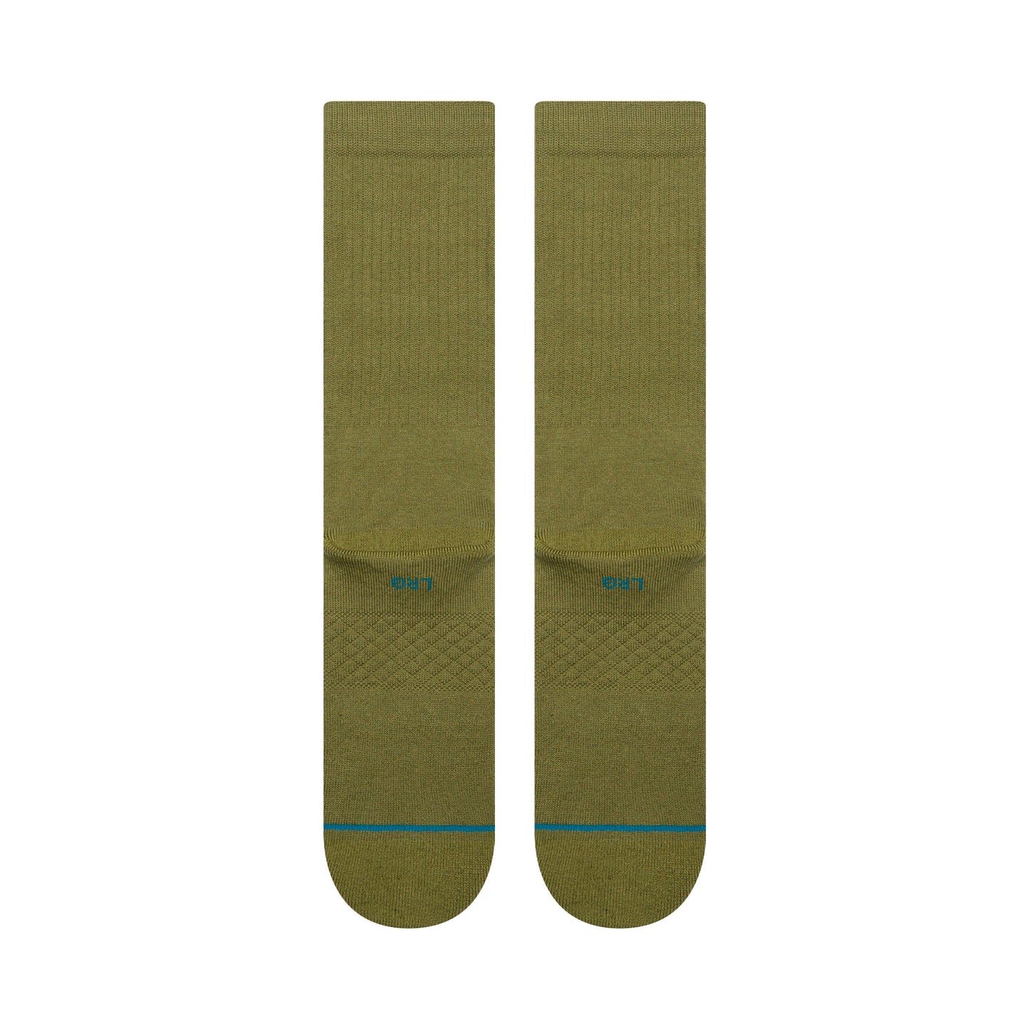 Stance Icon Crew Sock Olive
