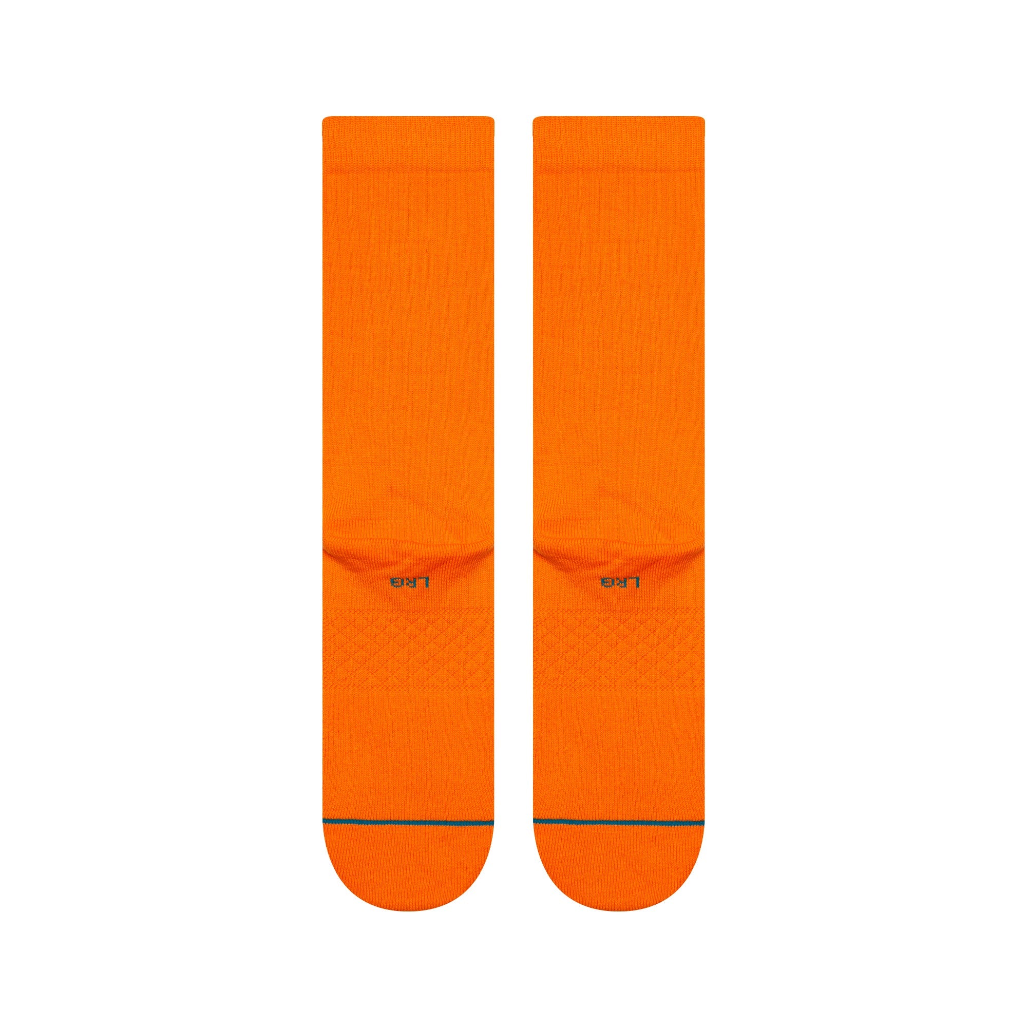 Stance Icon Crew Sock Orange
