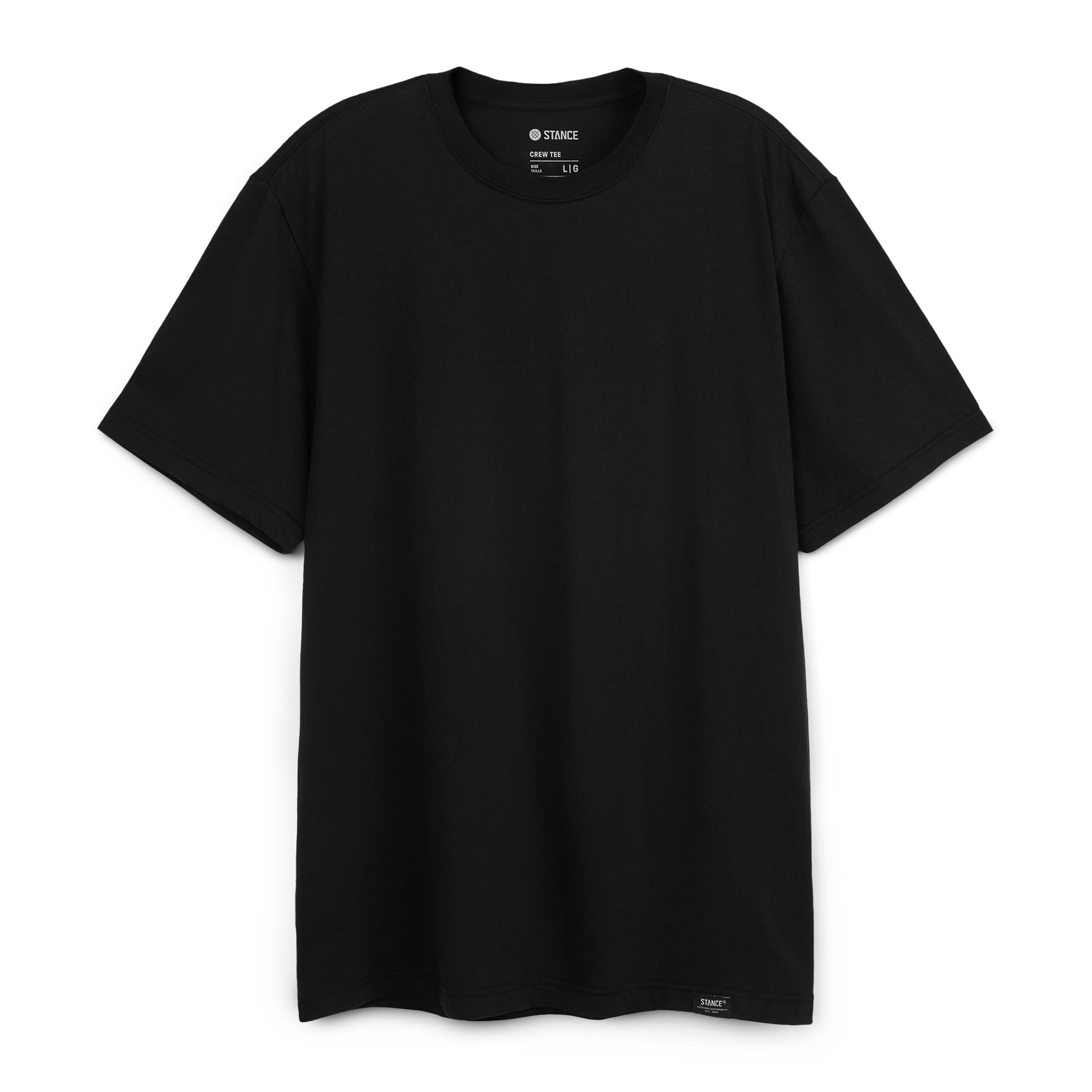 Stance All Day Tee Black
