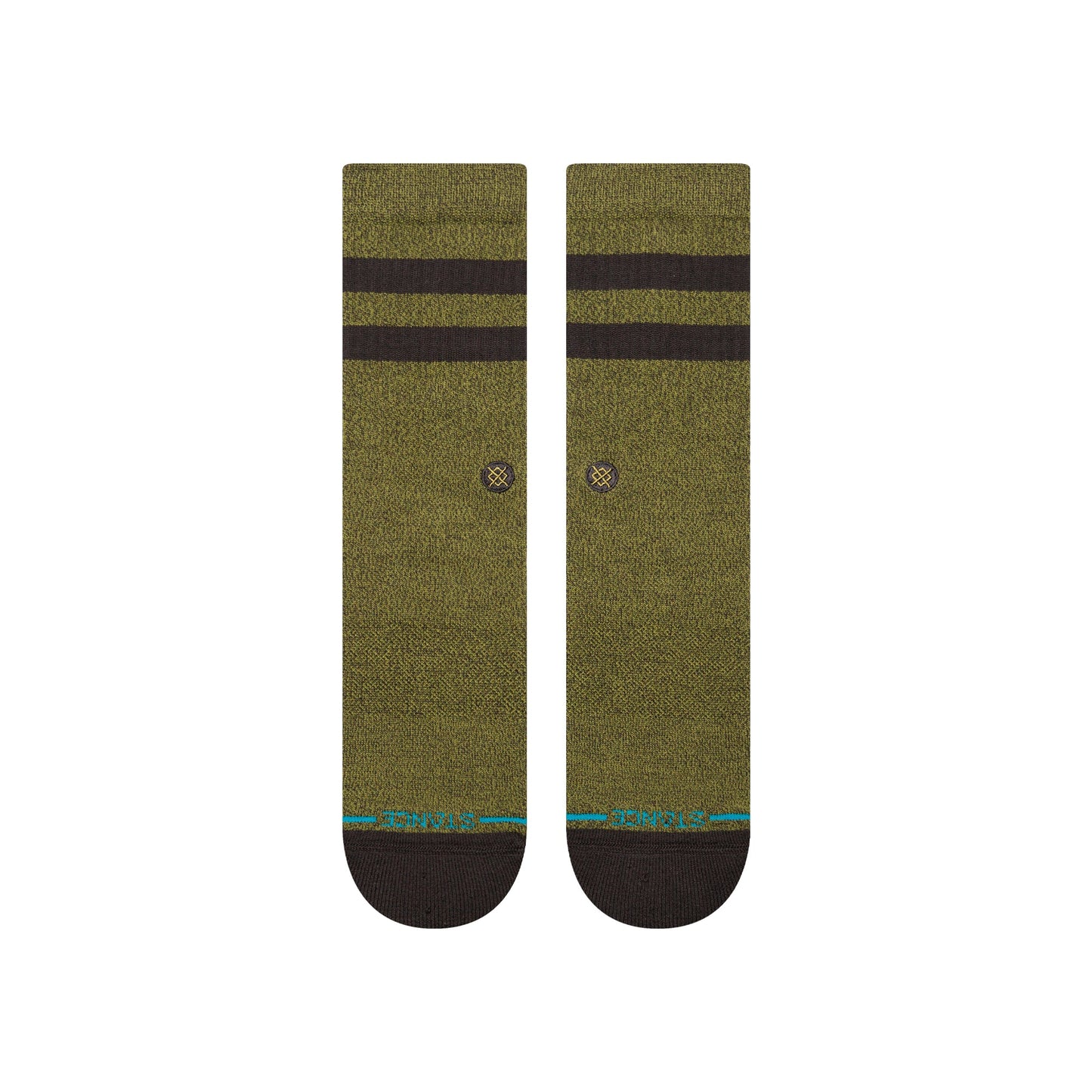 Stance Joven Crew Sock Dark Green