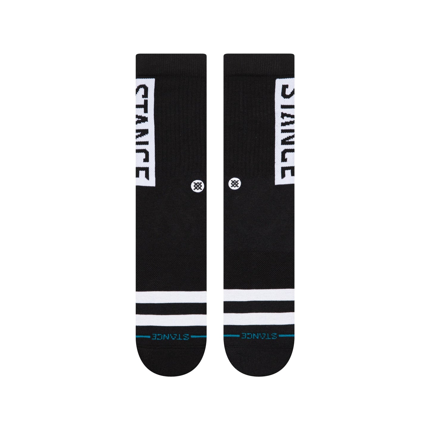 Stance OG Crew Sock Black