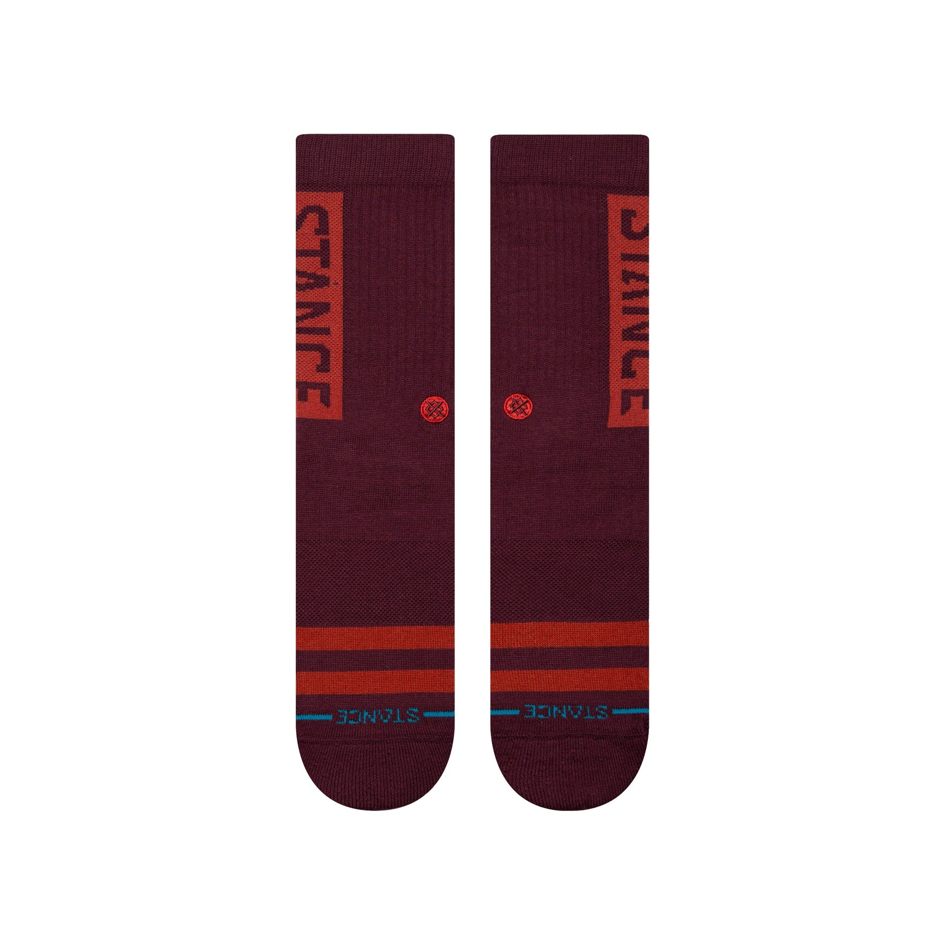 Stance OG Crew Sock Wine