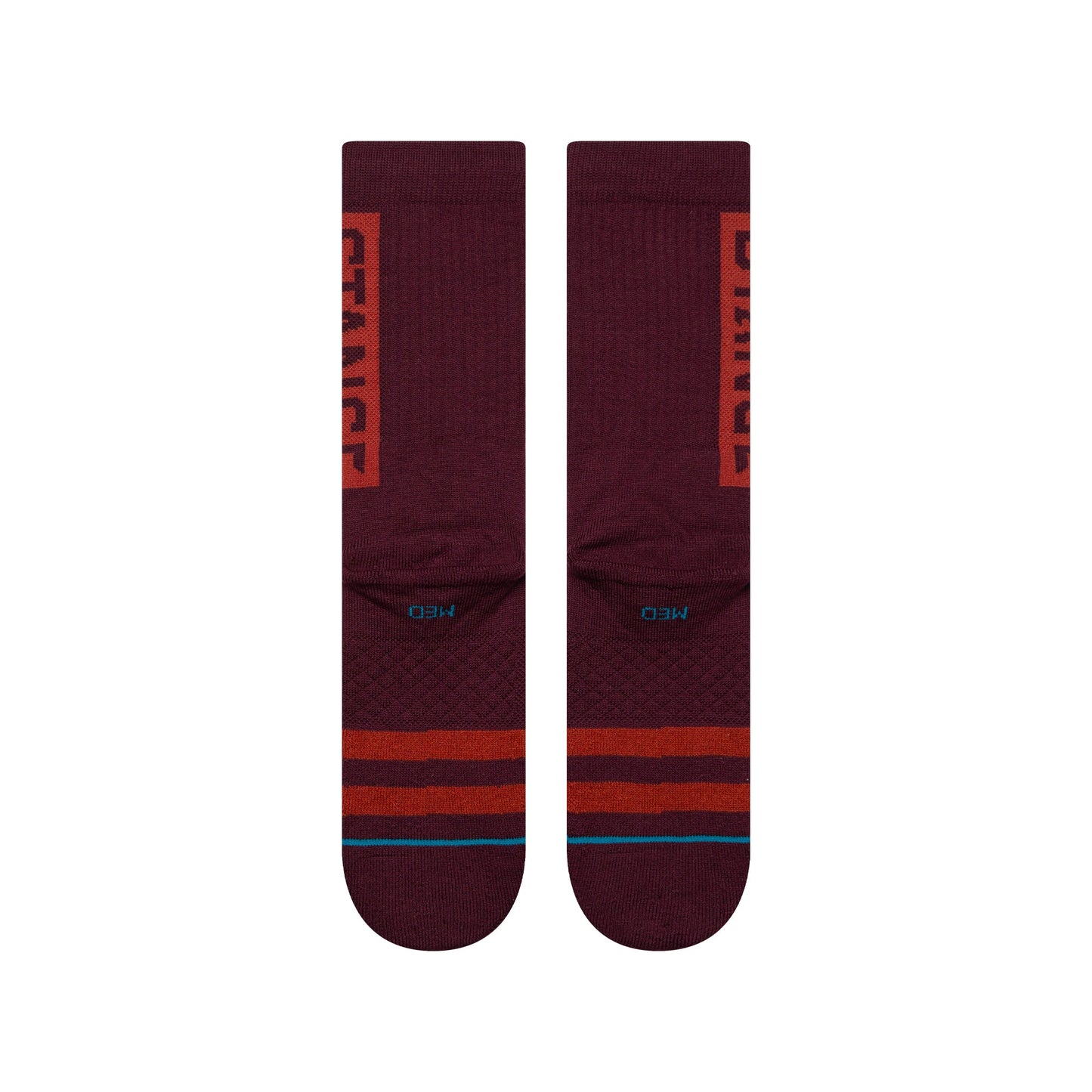 Stance OG Crew Sock Wine