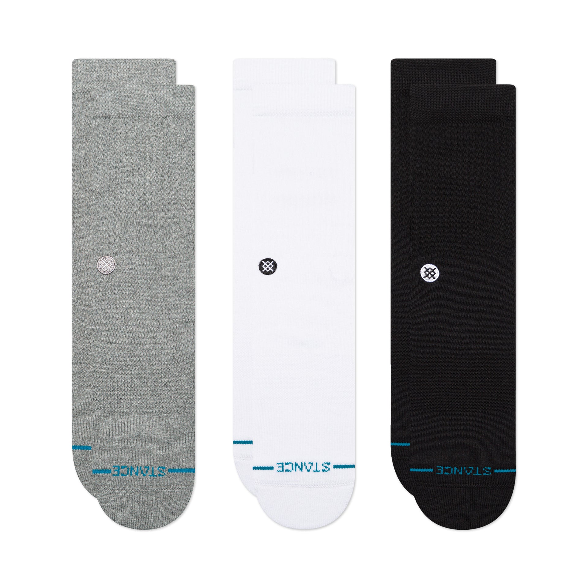 ICON CREW SOCK 3 PACK