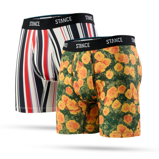 Stance Good Times Boxer Brief 2 Pack Multi