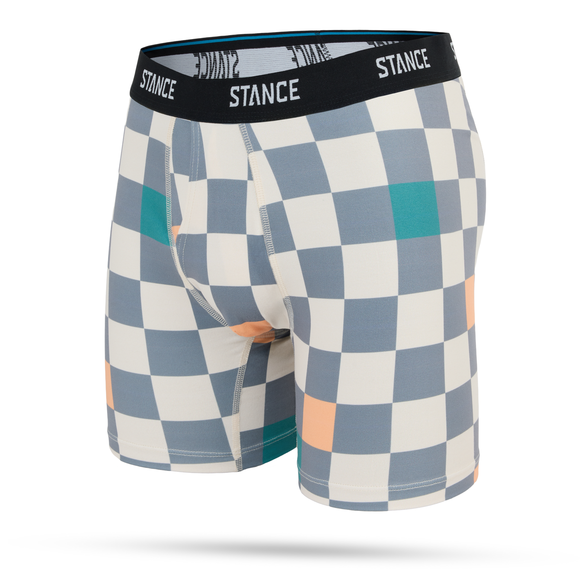 Stance Chef Check Boxer Brief - Mango