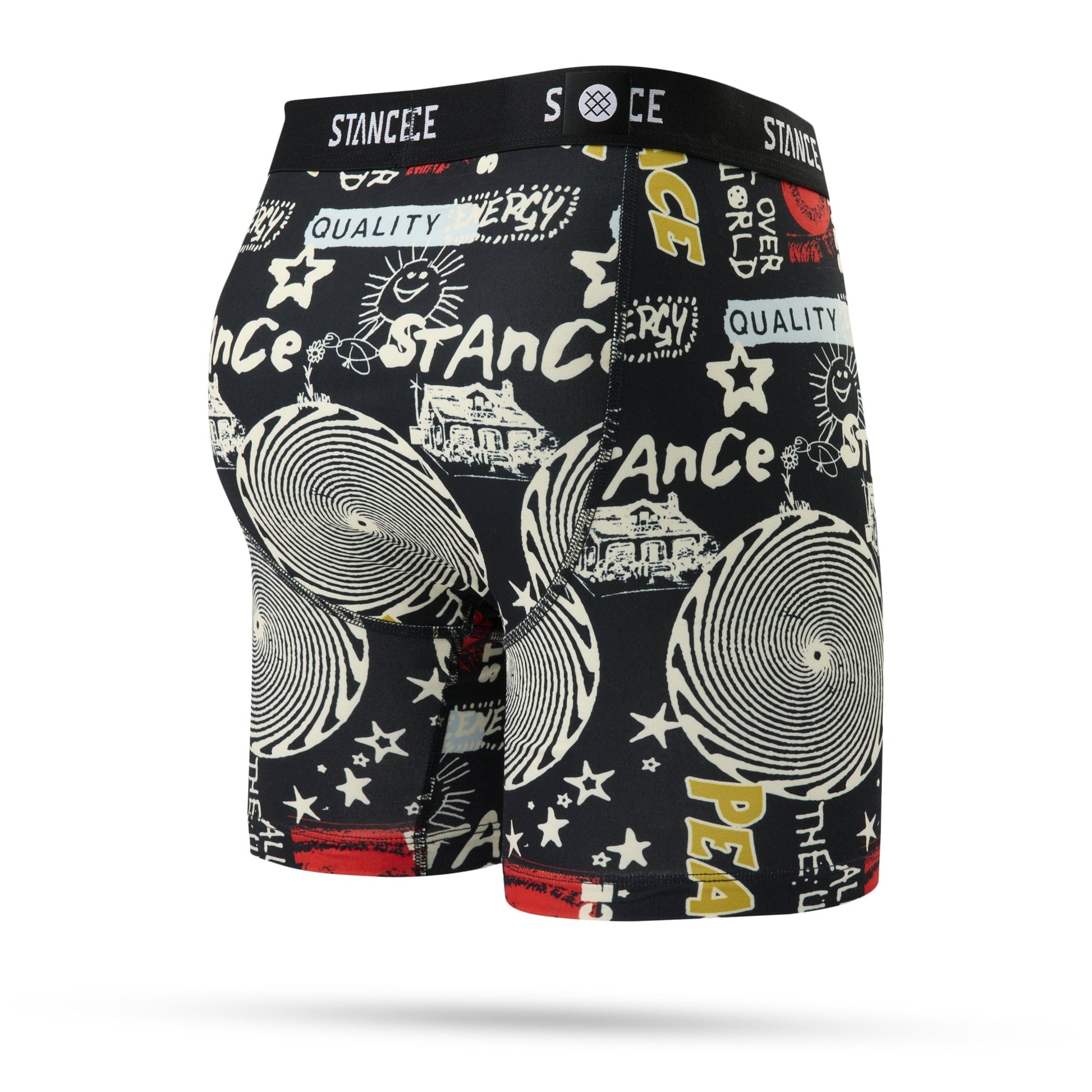 Stance All Over Boxer Brief Black