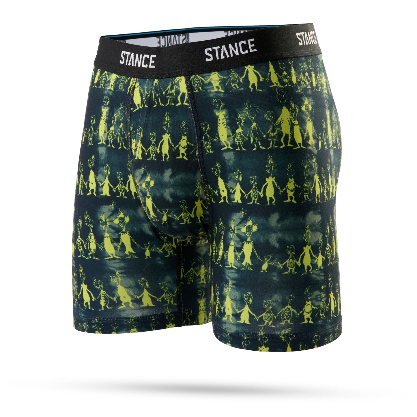 Stance Down In Whoville Boxer Brief Black 