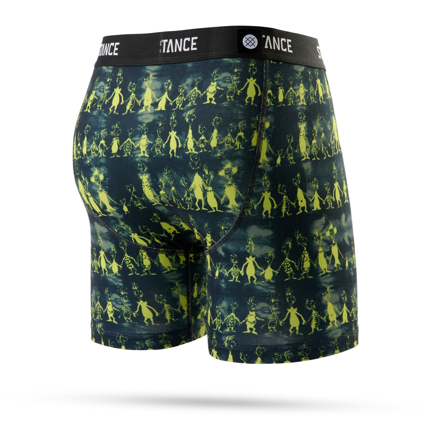 Stance Down In Whoville Boxer Brief Black 