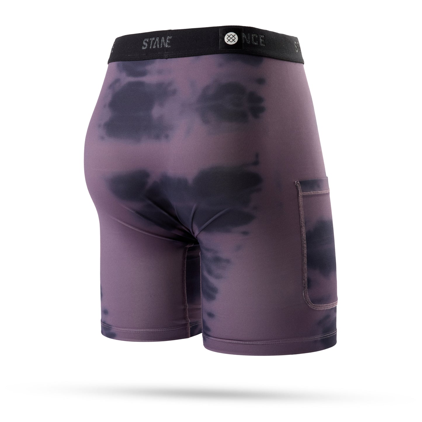 Stance Boxer Brief With Compression Purple 