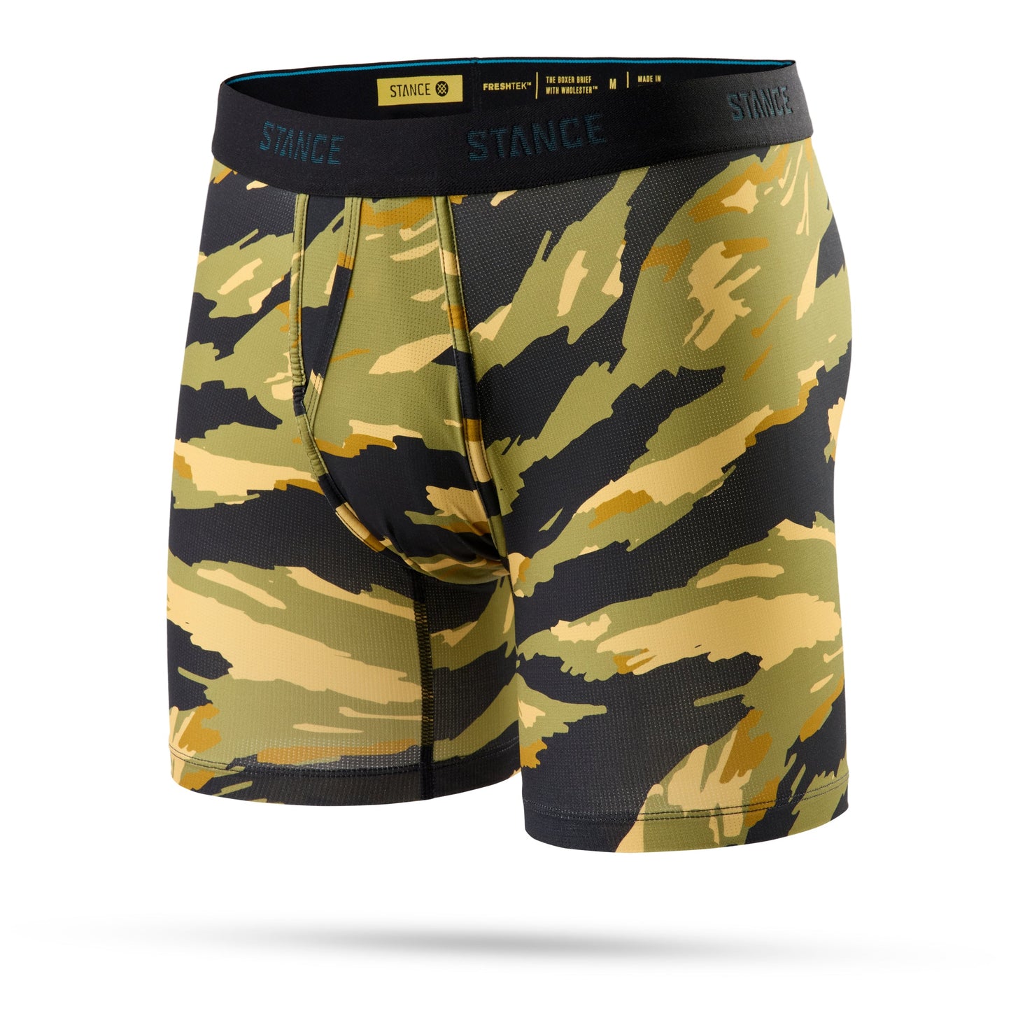 Stance Tiger Camo Boxer Brief Wholester Green 