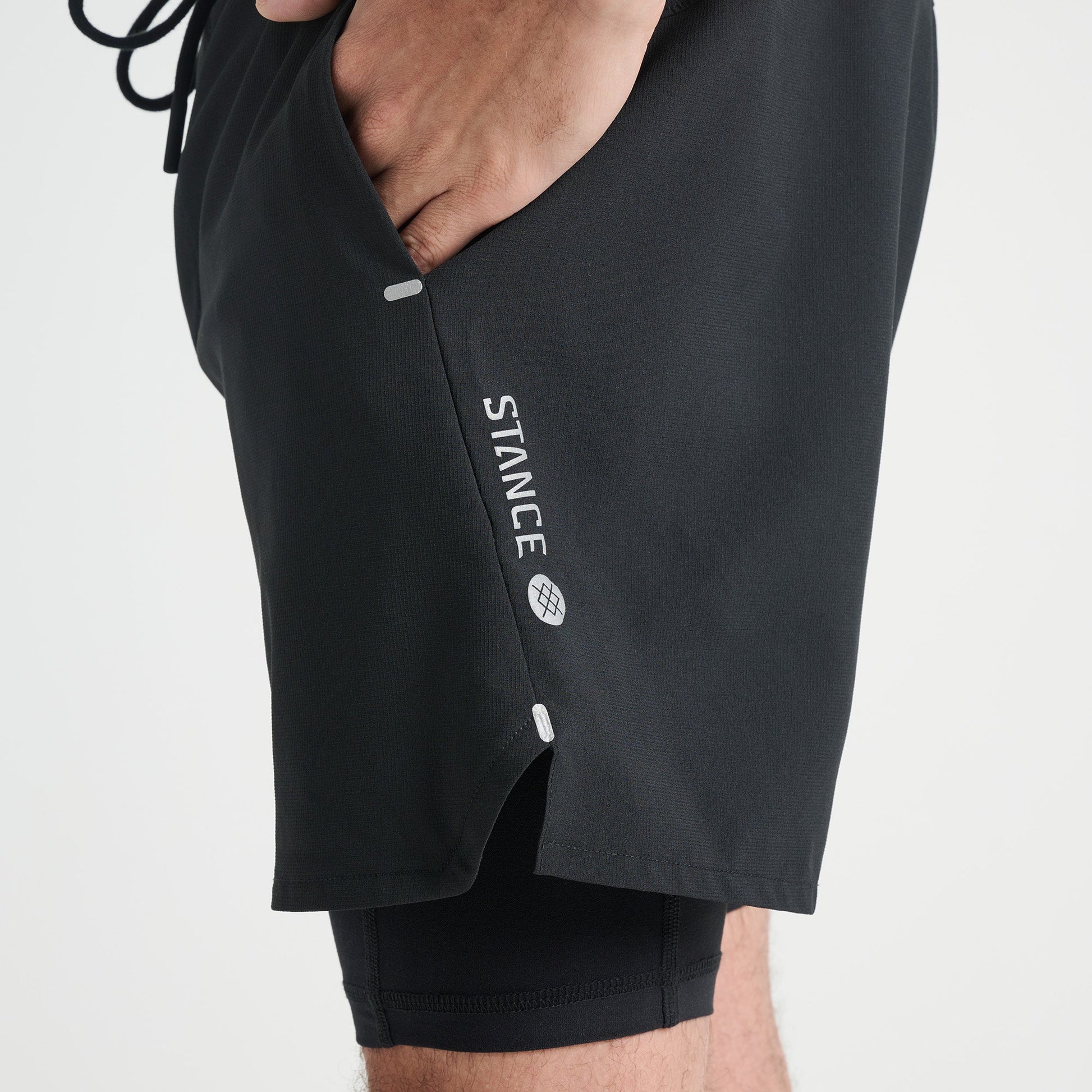 Stance Flux Performance Liner Short Black |model