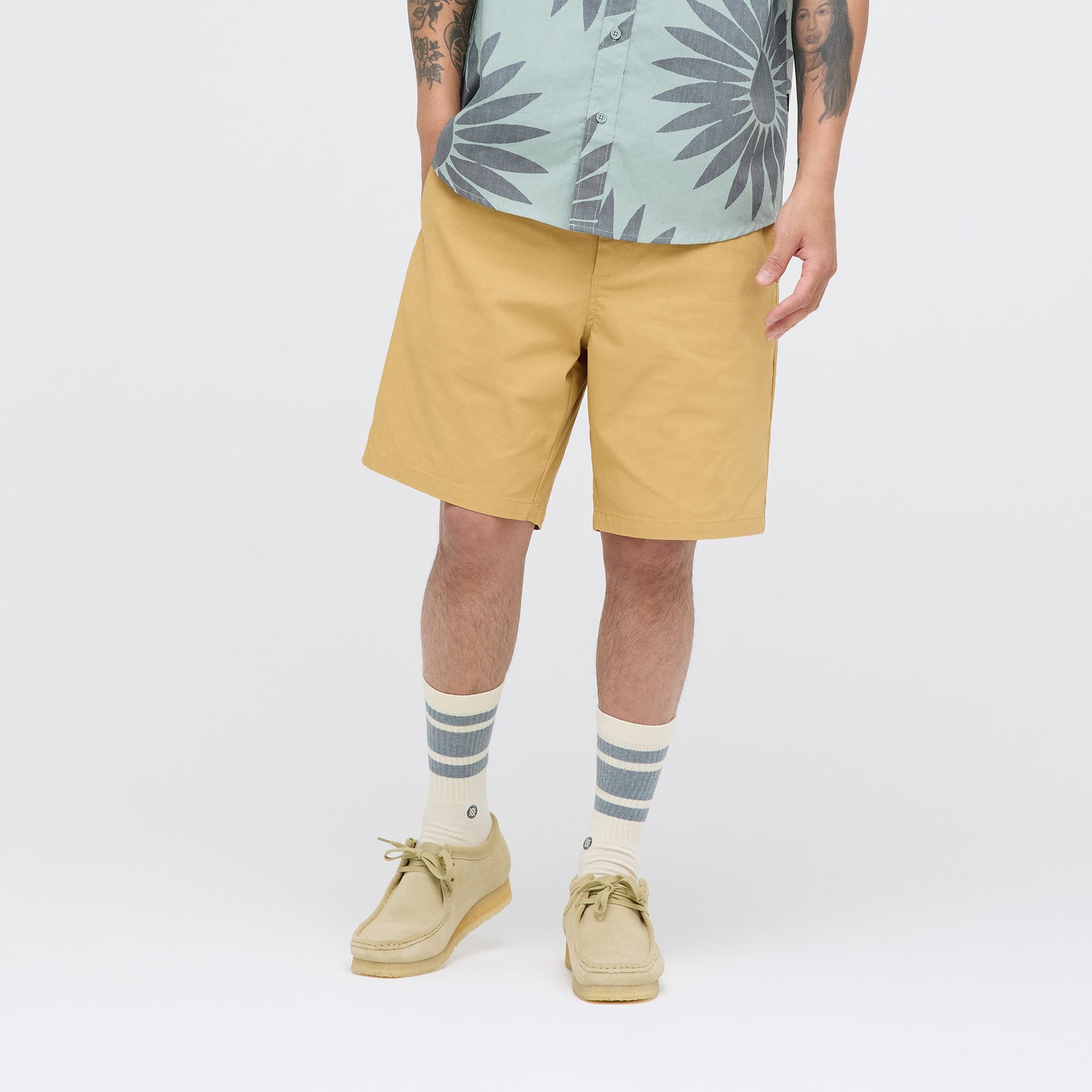 Stance Compound Chino Short Khaki |model