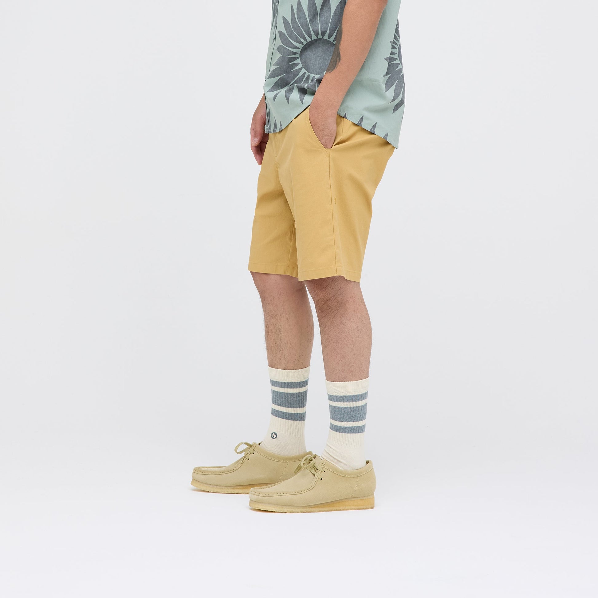 Stance Compound Chino Short Khaki |model