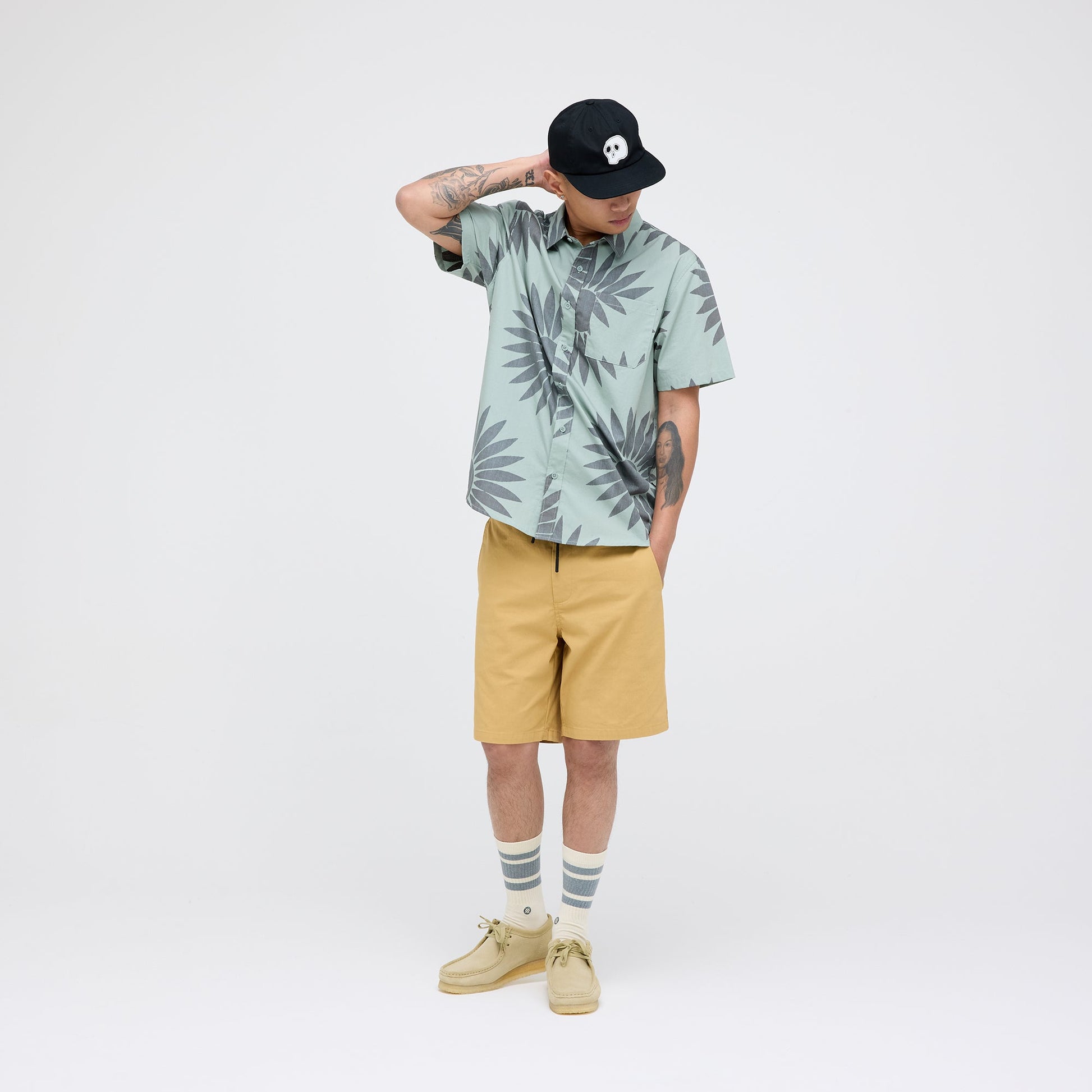 Stance Compound Chino Short Khaki |model