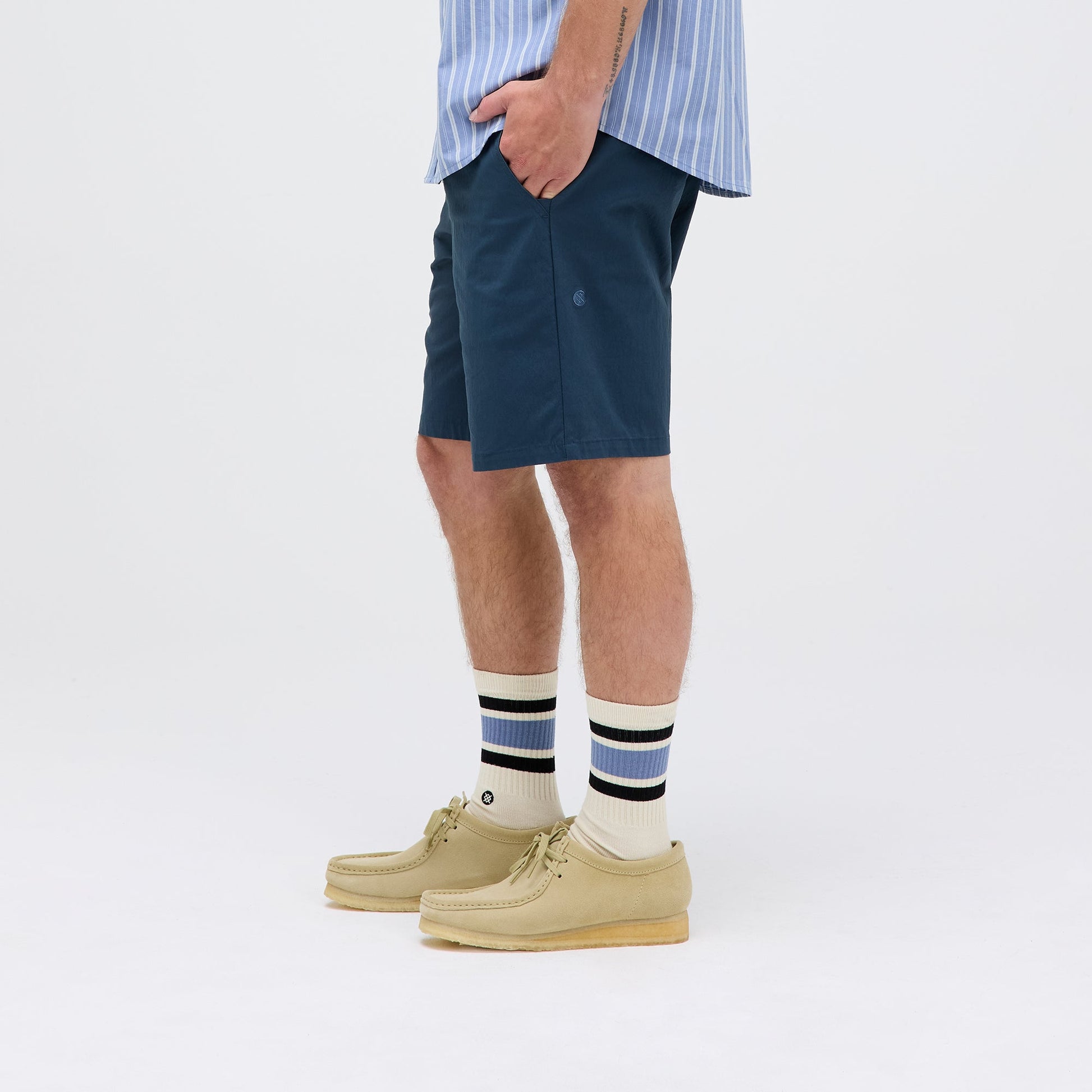 Stance Compound Chino Short Navy |model