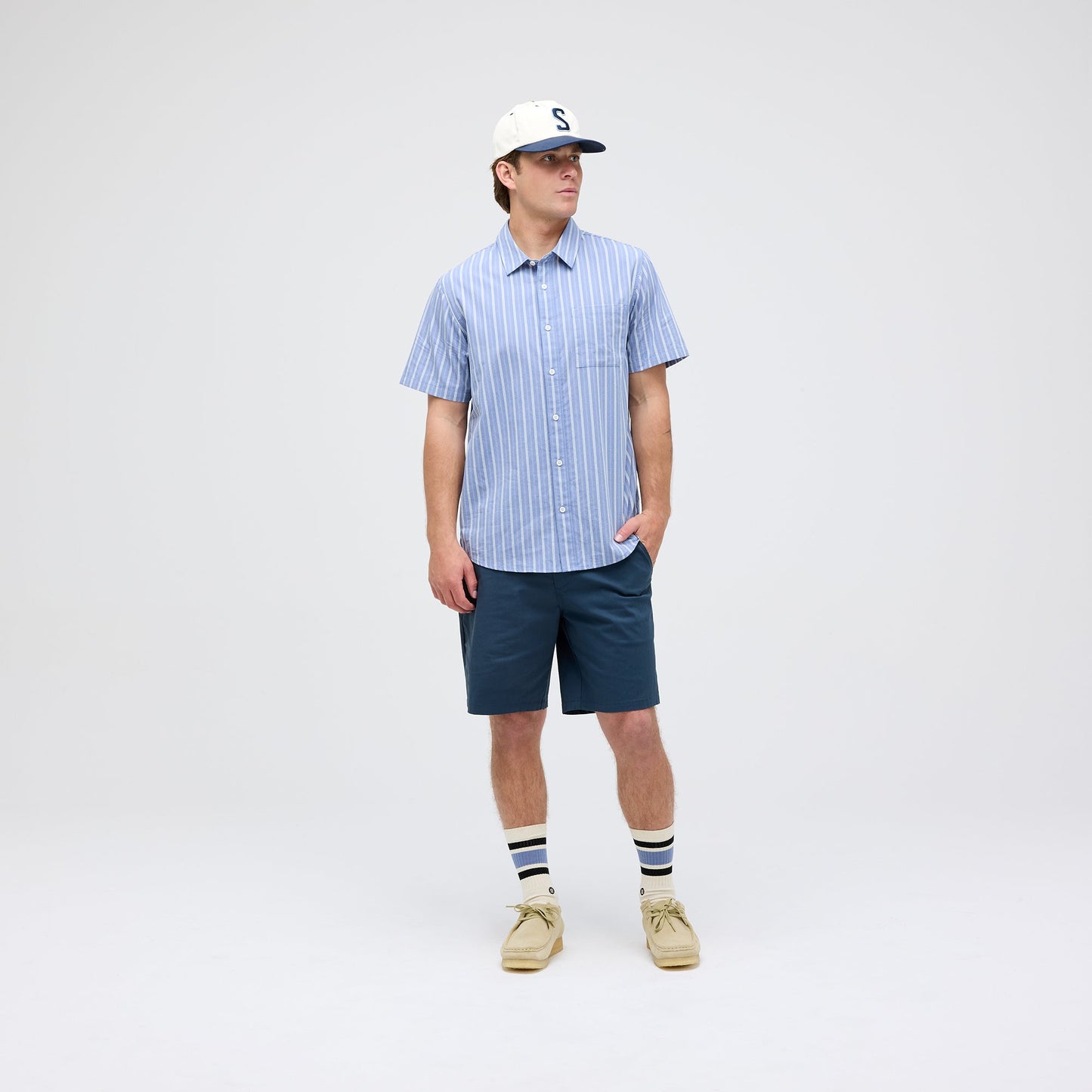 Stance Compound Chino Short Navy |model