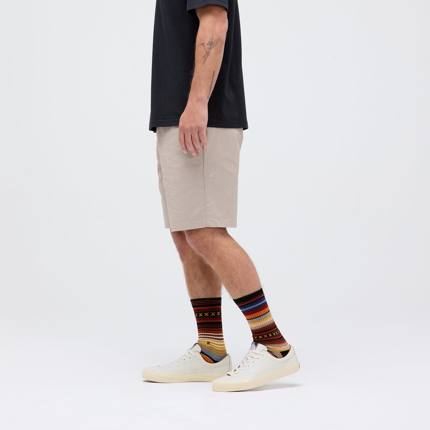 Stance Compound Chino Short String Grey |model