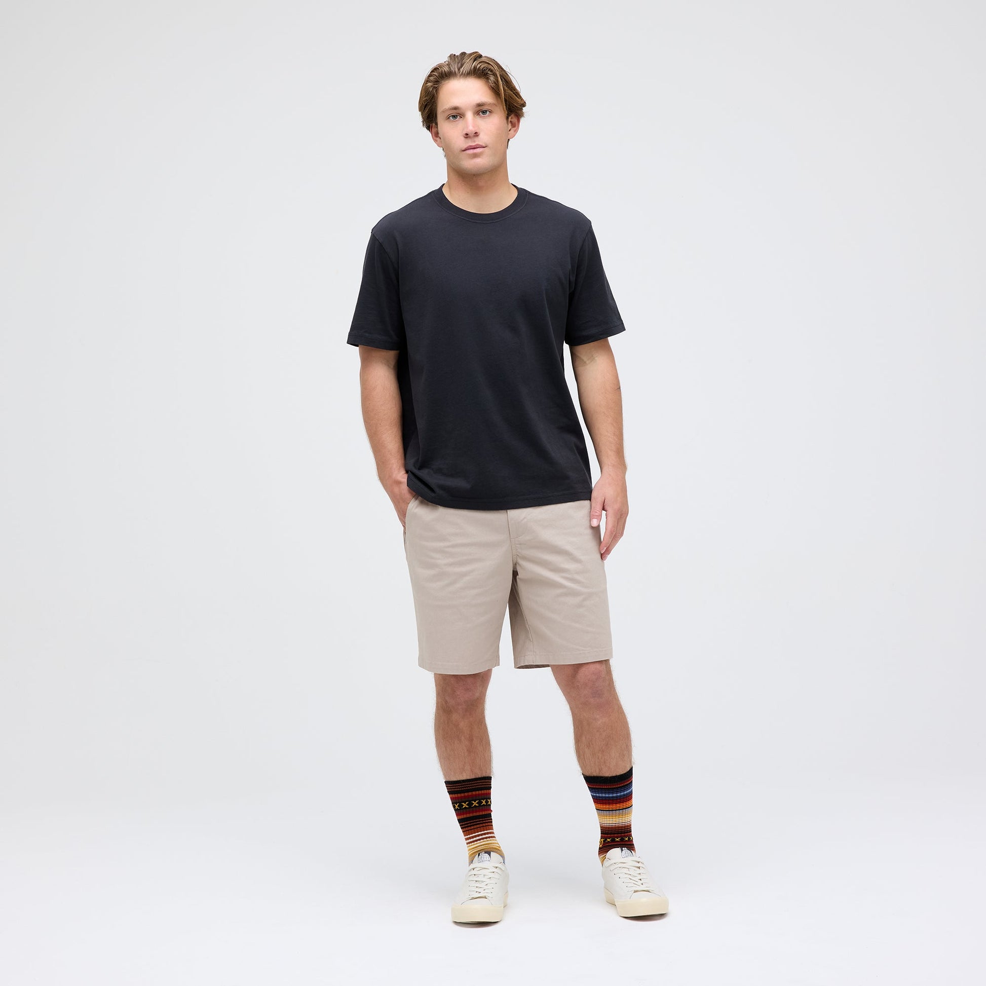 Stance Compound Chino Short String Grey |model