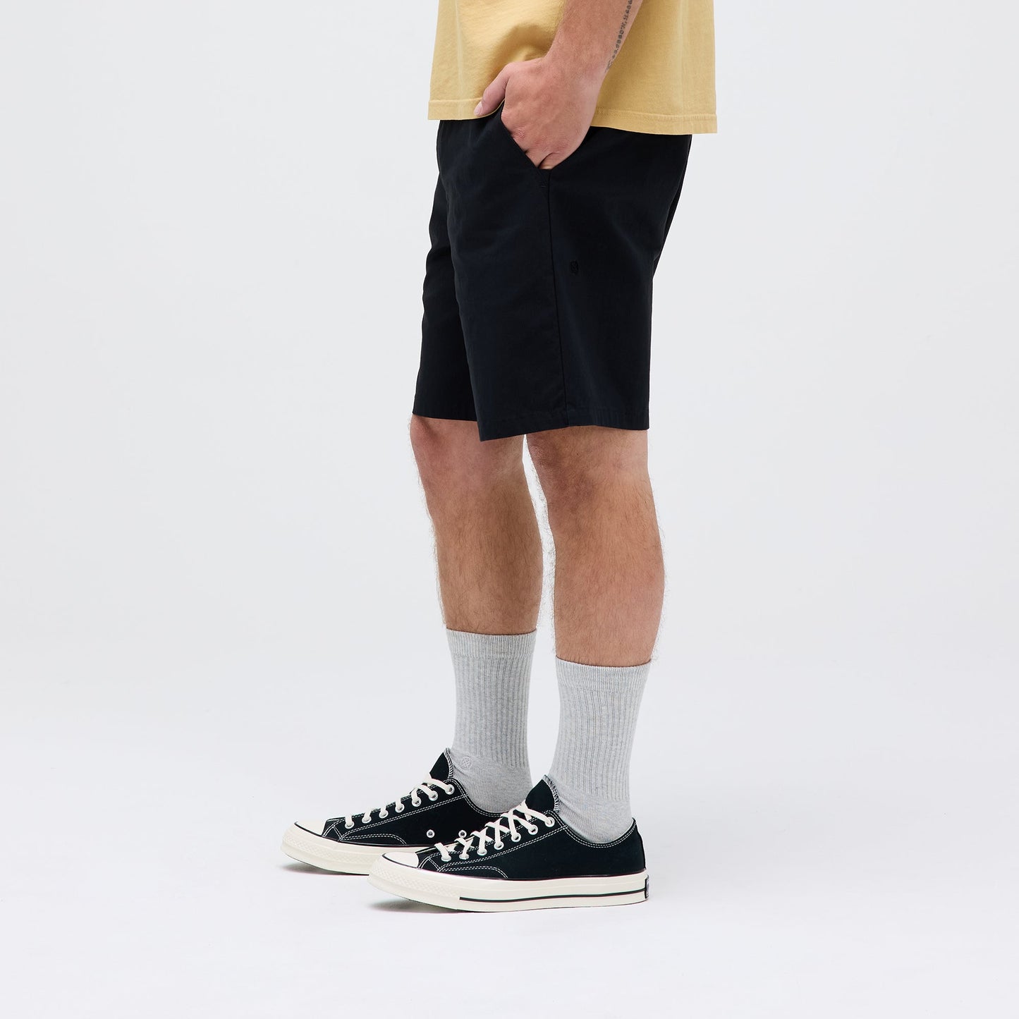 Stance Compound Chino Short True Black |model