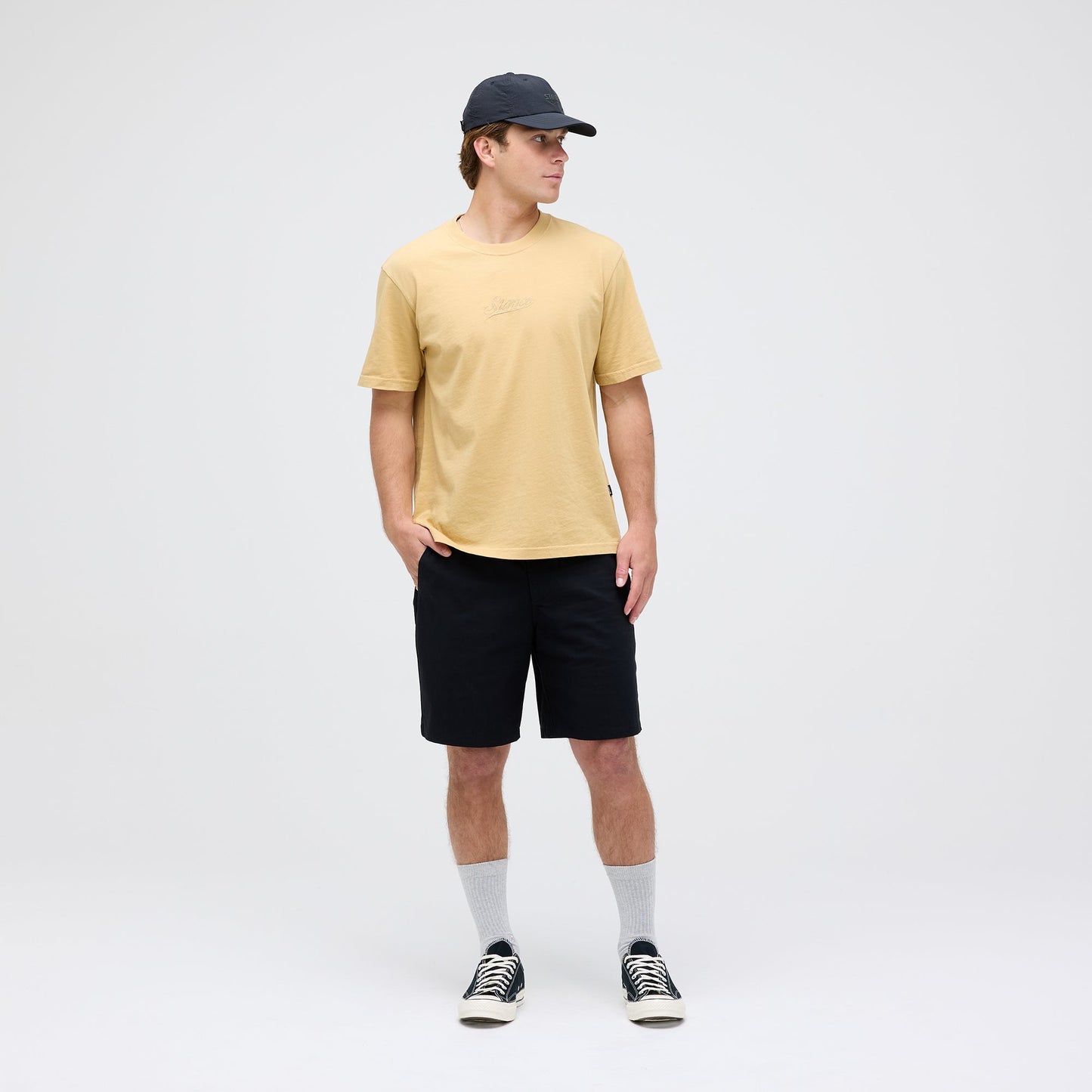 Stance Compound Chino Short True Black |model