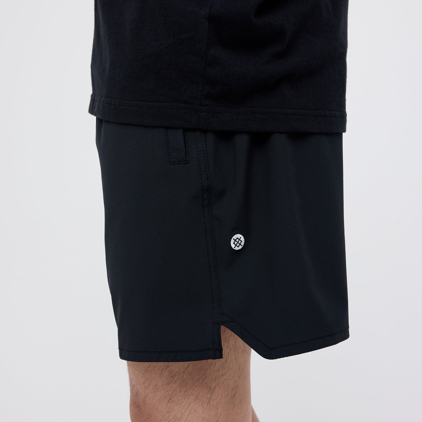 Stance Complex Hybrid Short 5&quot; Black |model