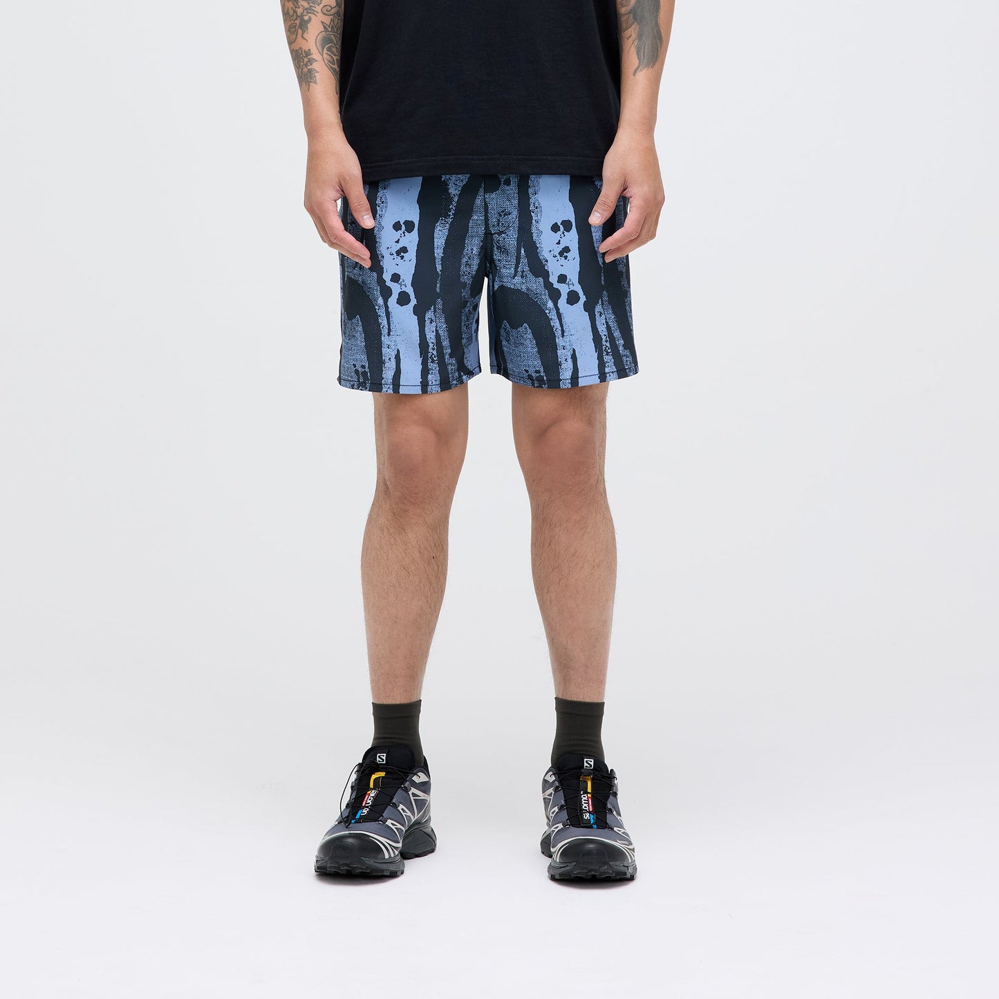 Stance Complex Hybrid Short 5&quot; Stone Blue |model