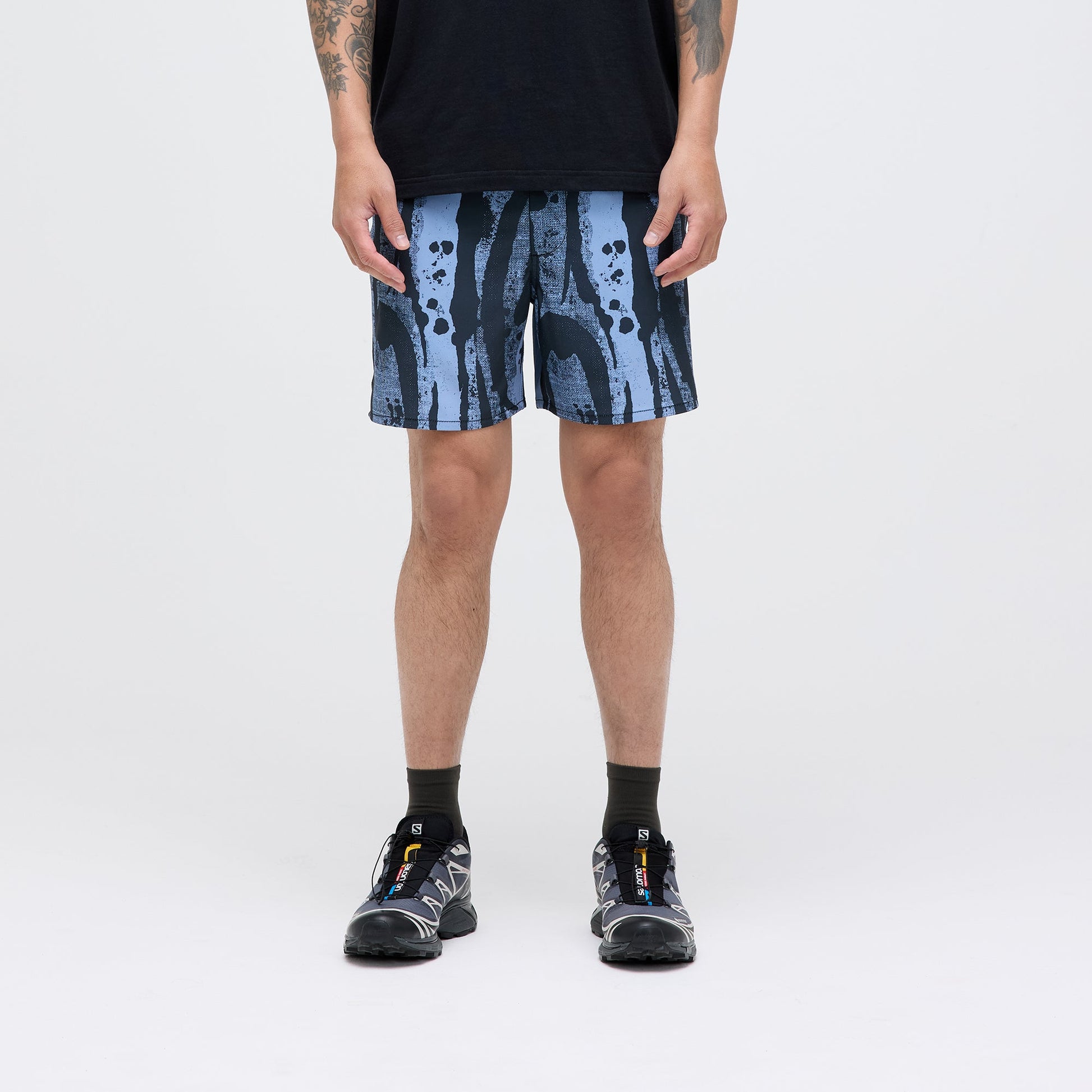 Stance Complex Hybrid Short 5" Stone Blue |model