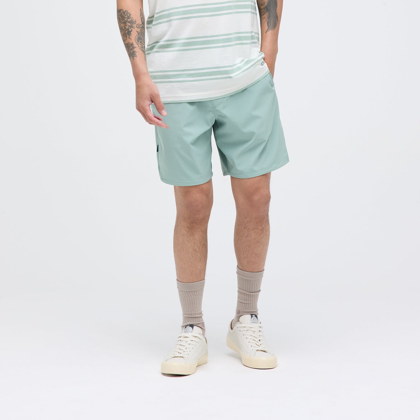 Stance Complex Hybrid Short 7&quot; Sea Green |model