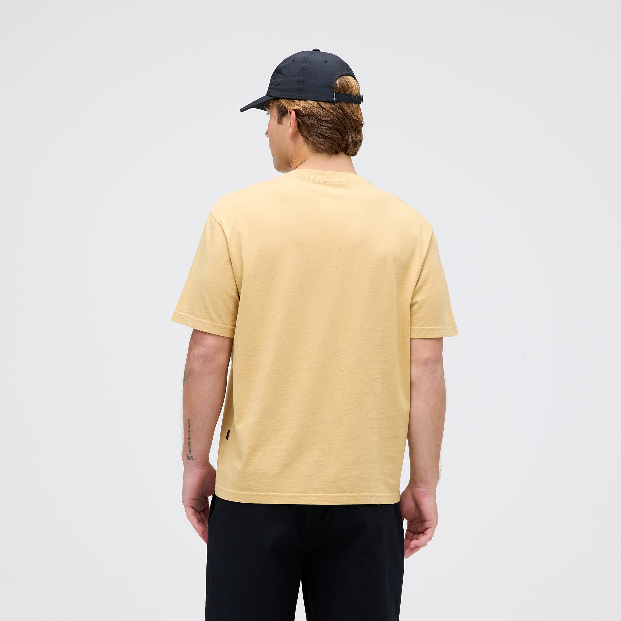 Stance Studio Organic Cotton Tee Khaki |model