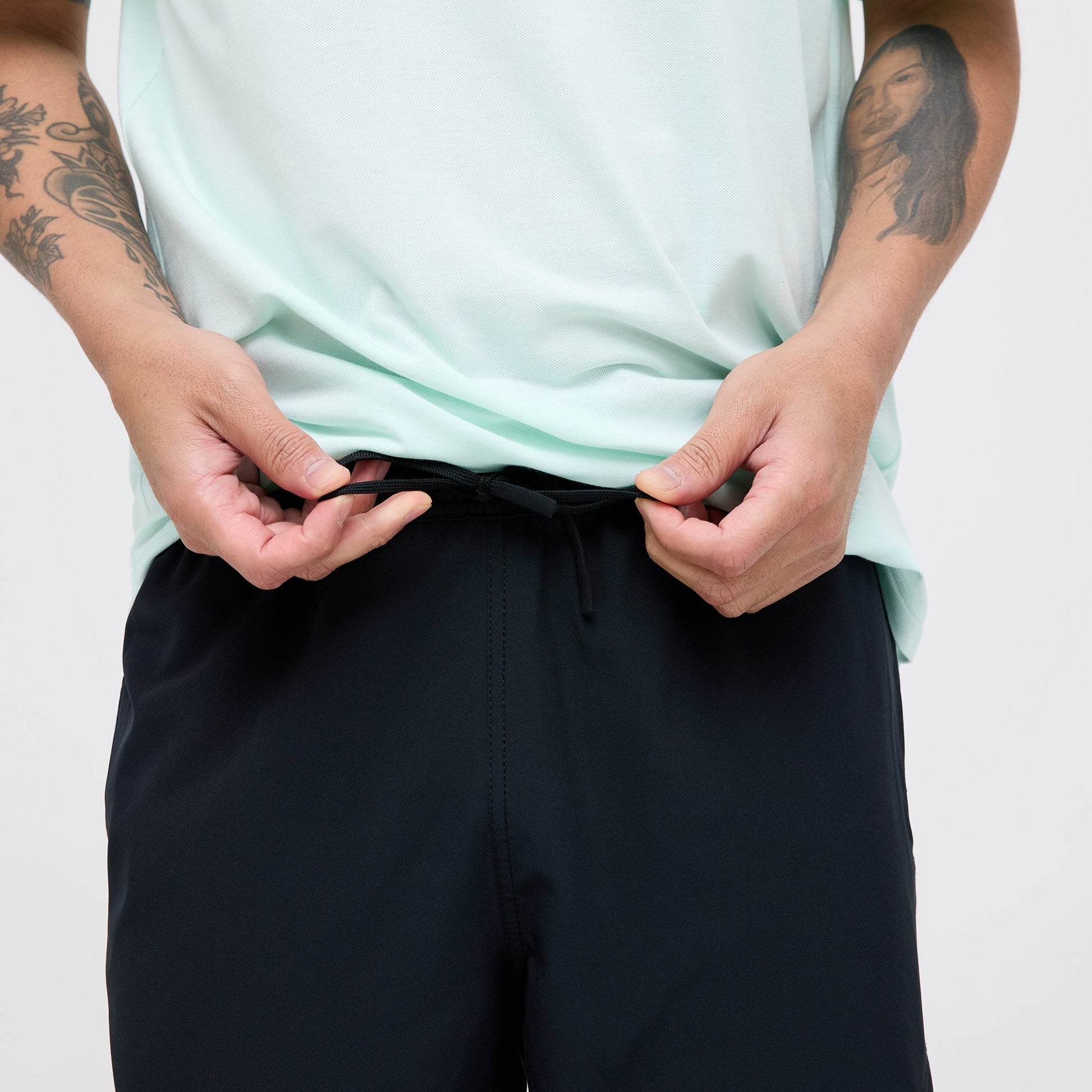 Stance Strike Run Short Black |model