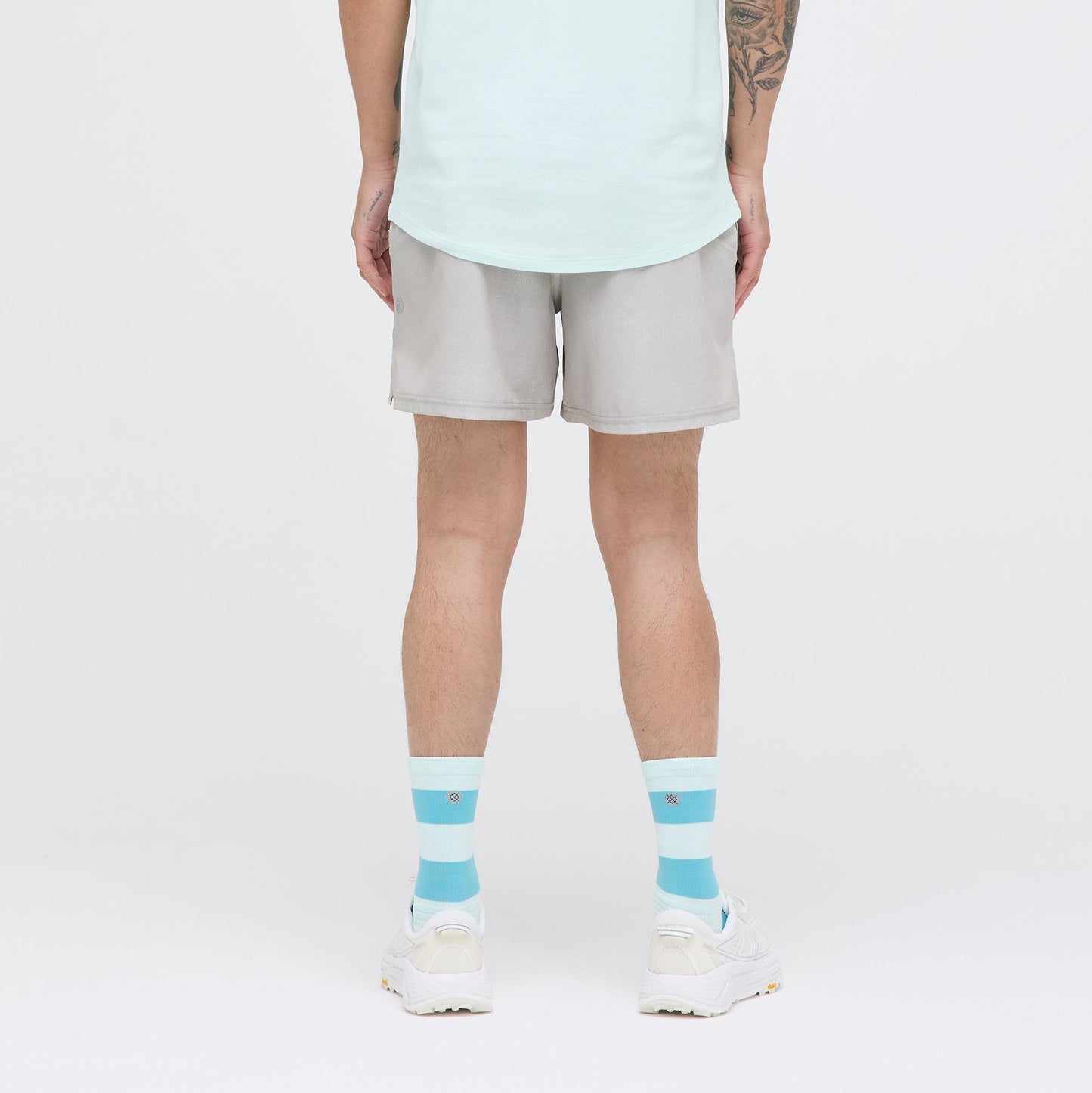 Stance Strike Run Short String Grey |model