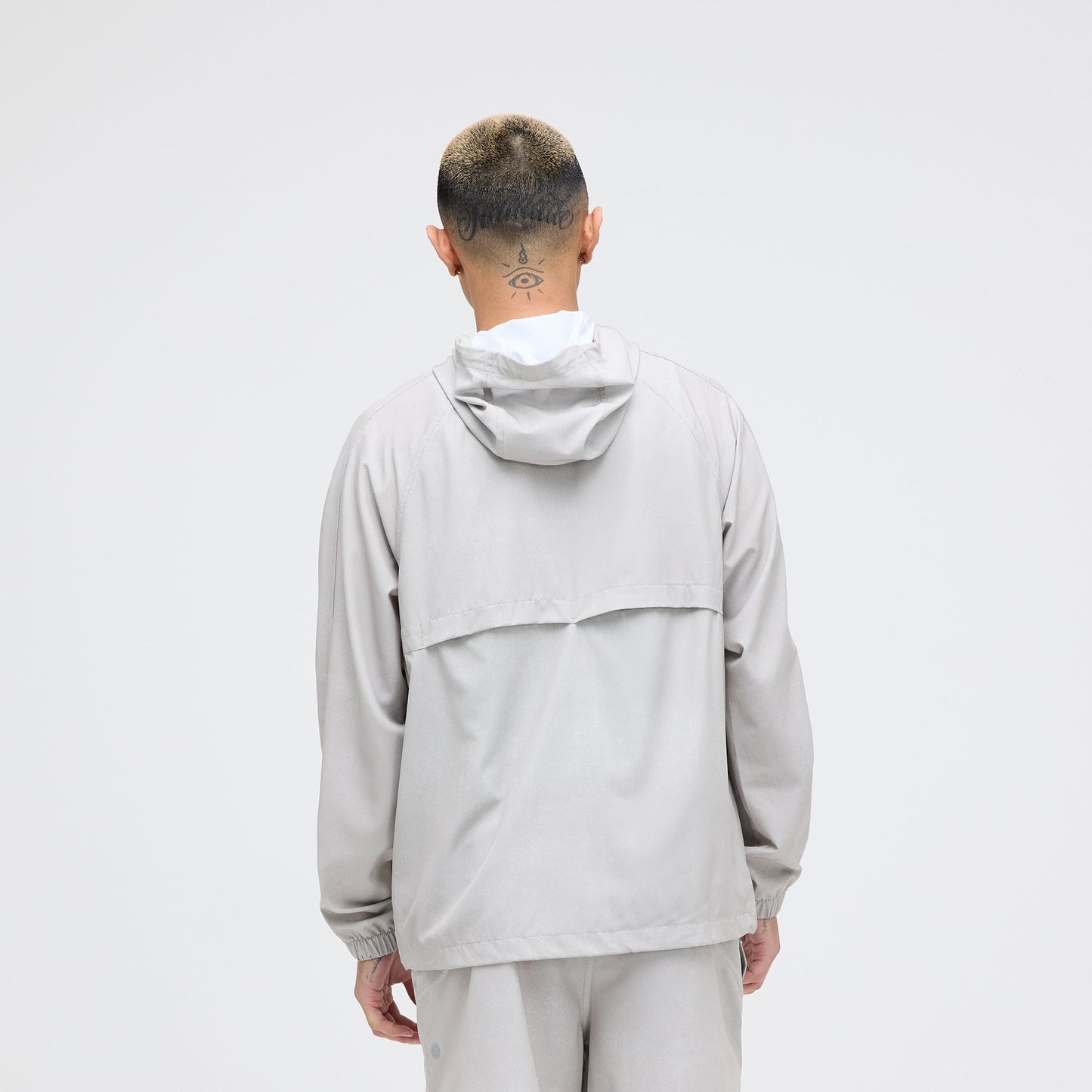 Stance Warm Up Jacket String Grey |model